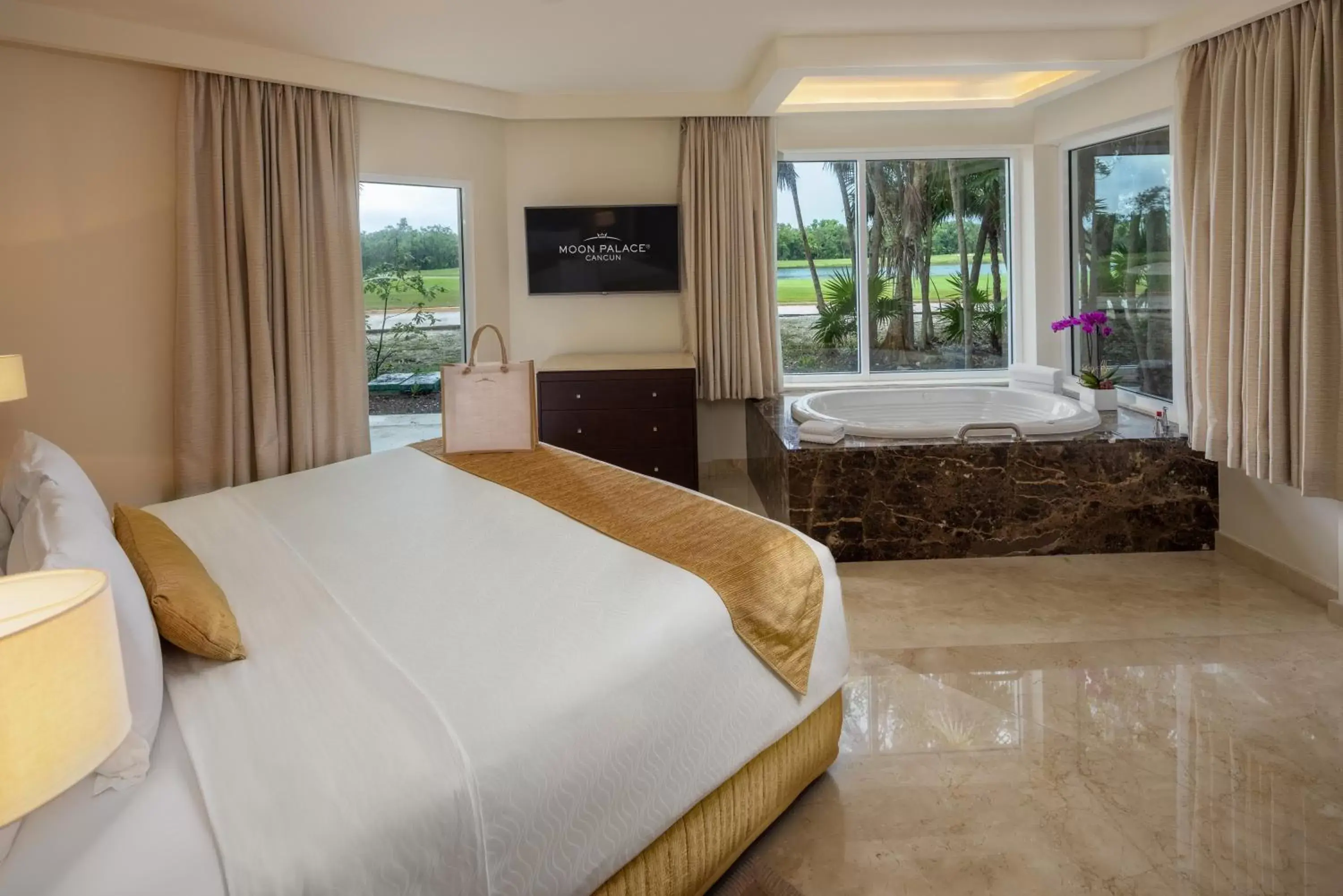 Superior Two Bedroom Presidential Suite Golf Course - Kids & Teens Free in Moon Palace Cancun - All Inclusive