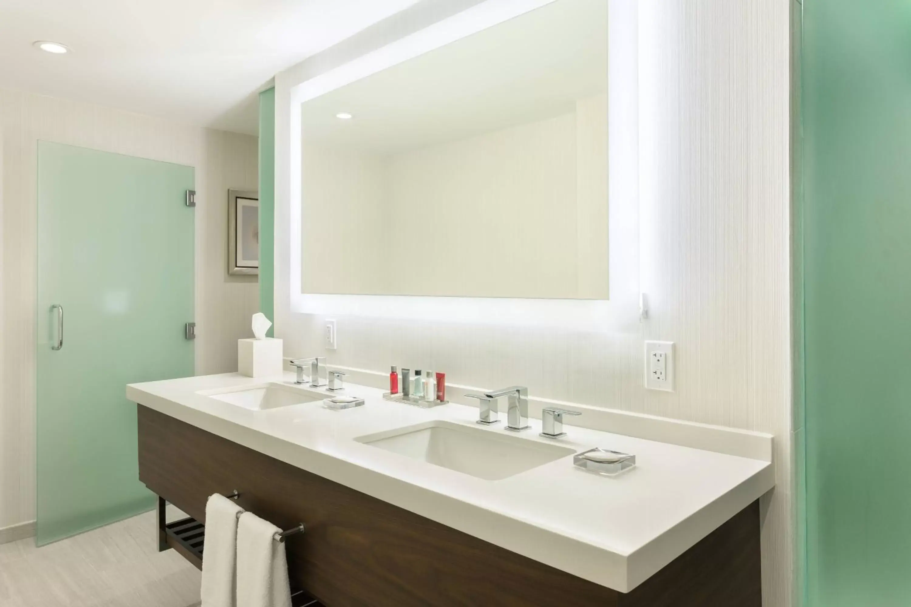 Bathroom in Fort Lauderdale Marriott Harbor Beach Resort & Spa
