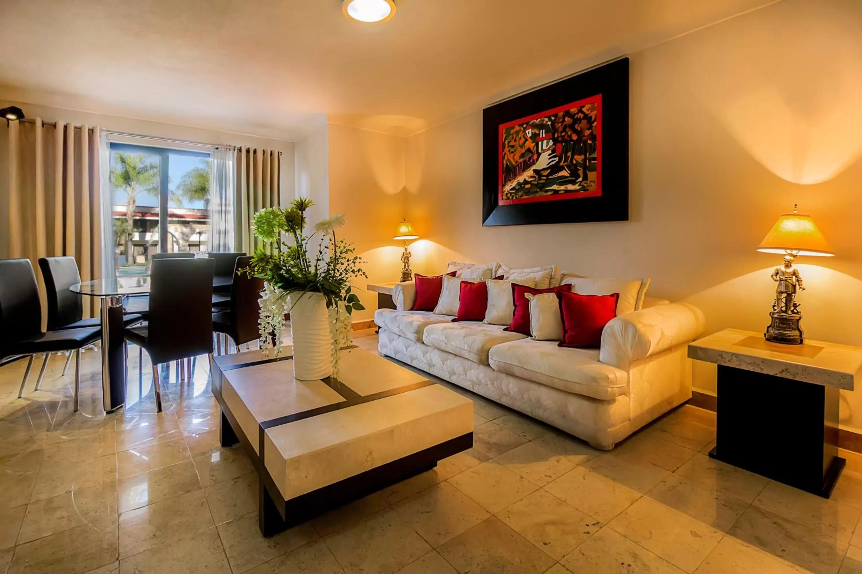 Living room in Real de Minas Poliforum