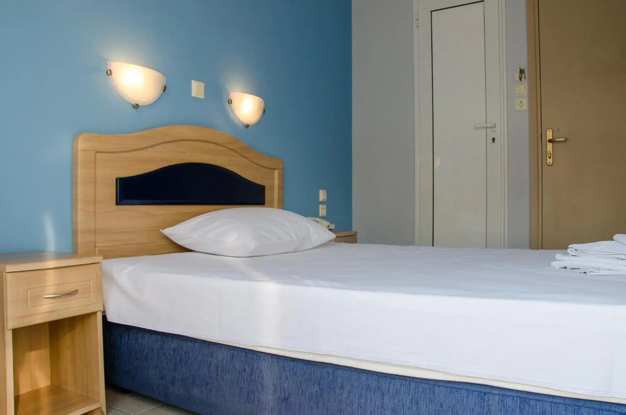 Decorative detail, Bed in Hotel Argo
