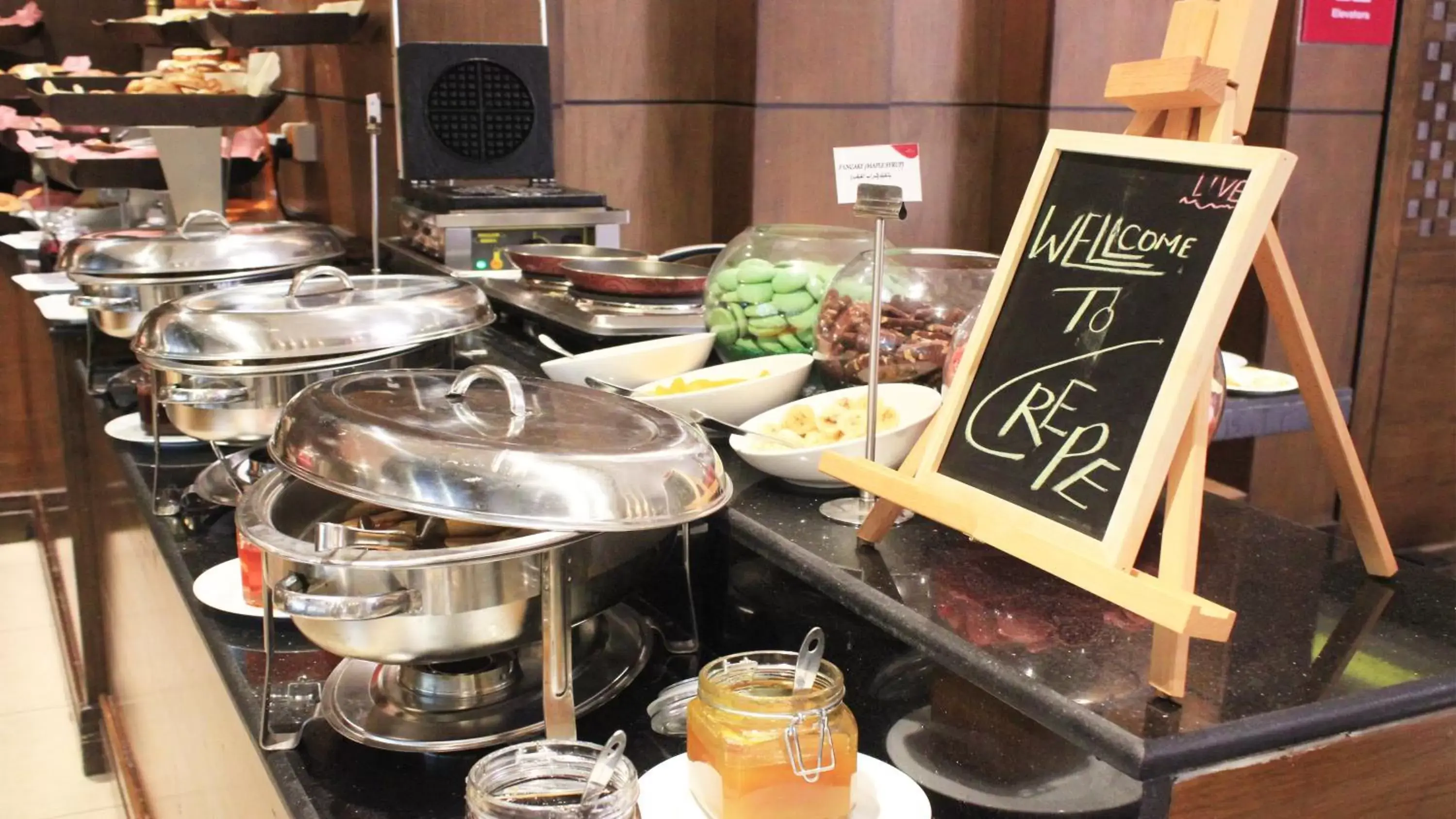 Breakfast in Crowne Plaza Madinah, an IHG Hotel