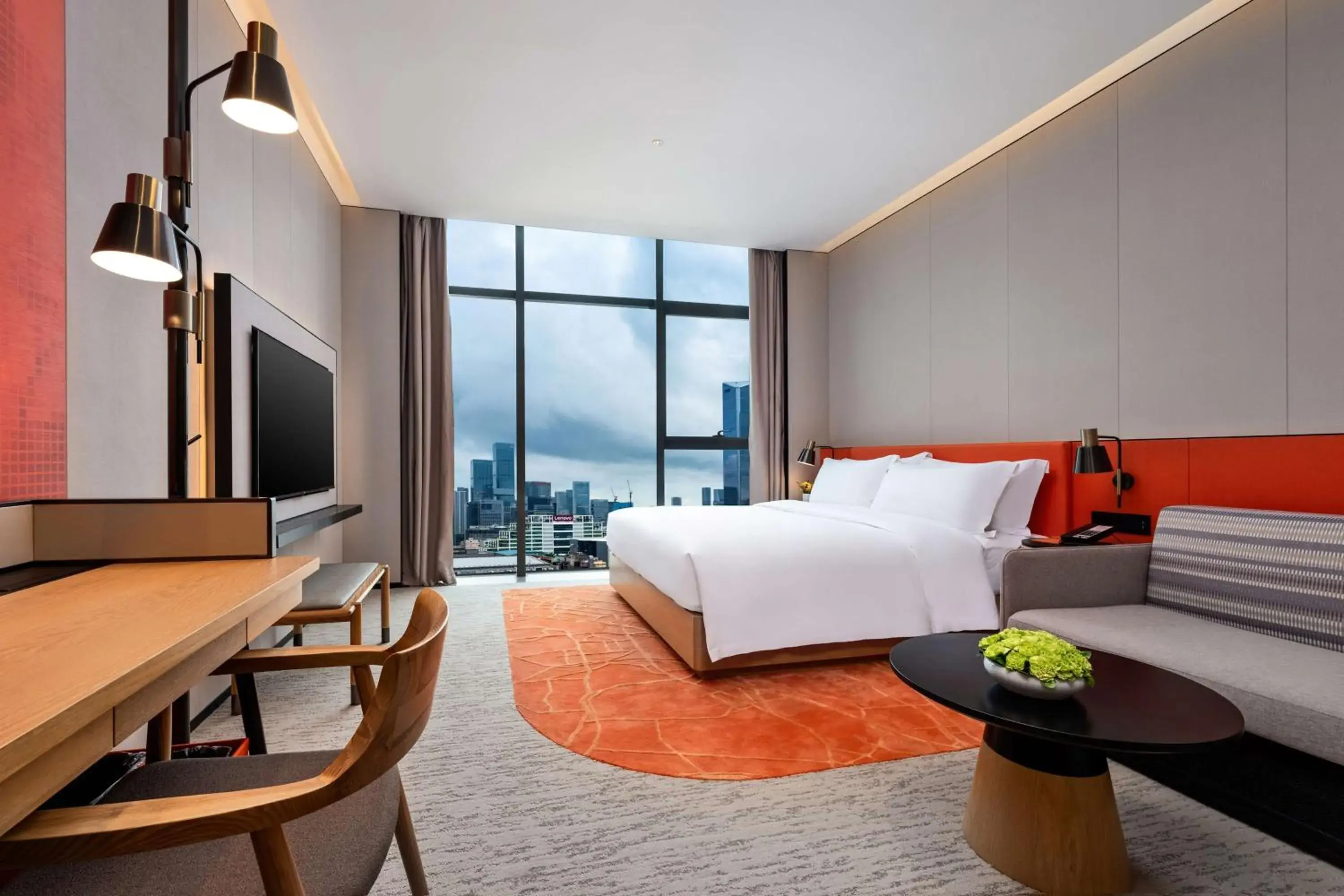 Bedroom in Hilton Garden Inn Shenzhen Nanshan Science & Technology Park