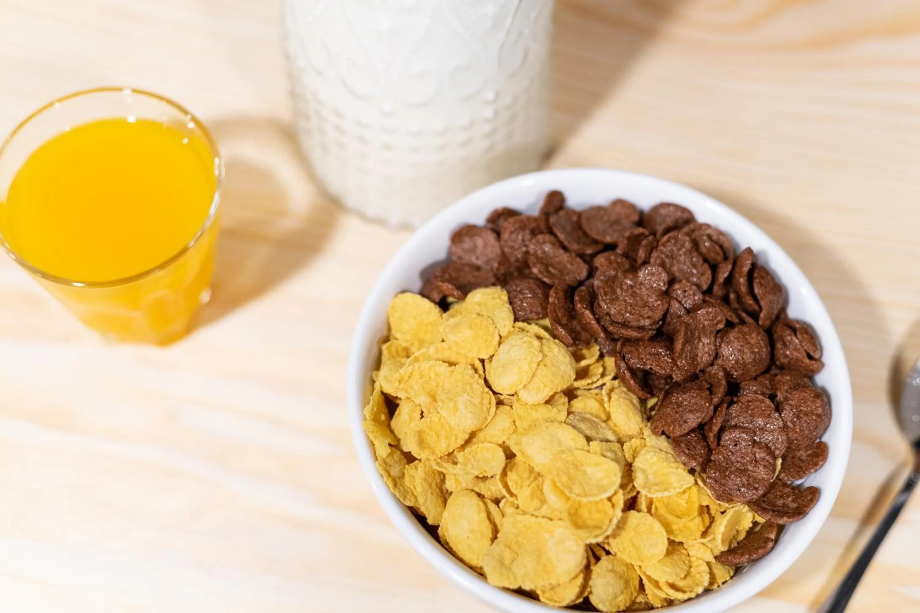 Continental breakfast in Warm Window Silom