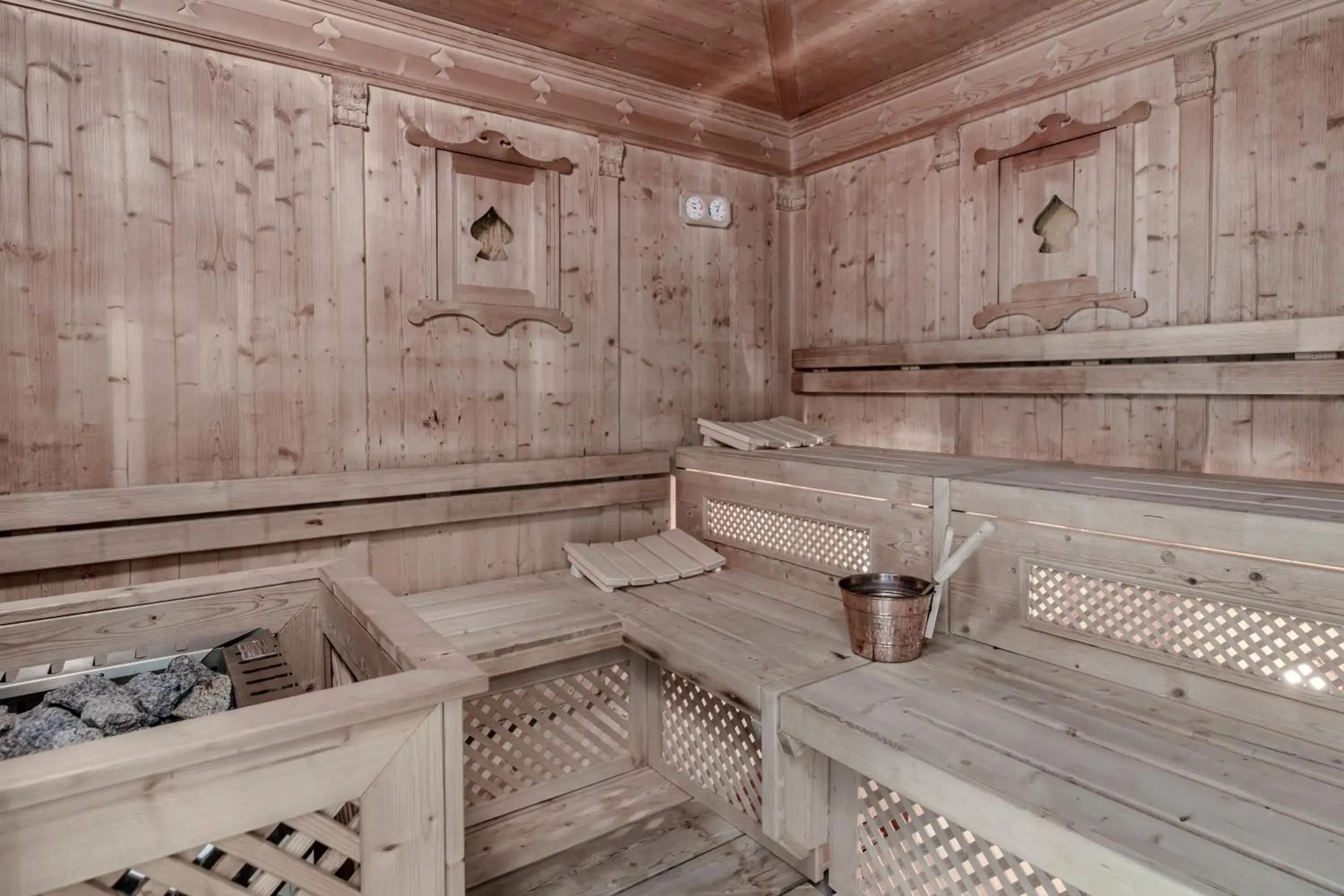 Sauna in Hotel Pienzenau Am Schlosspark