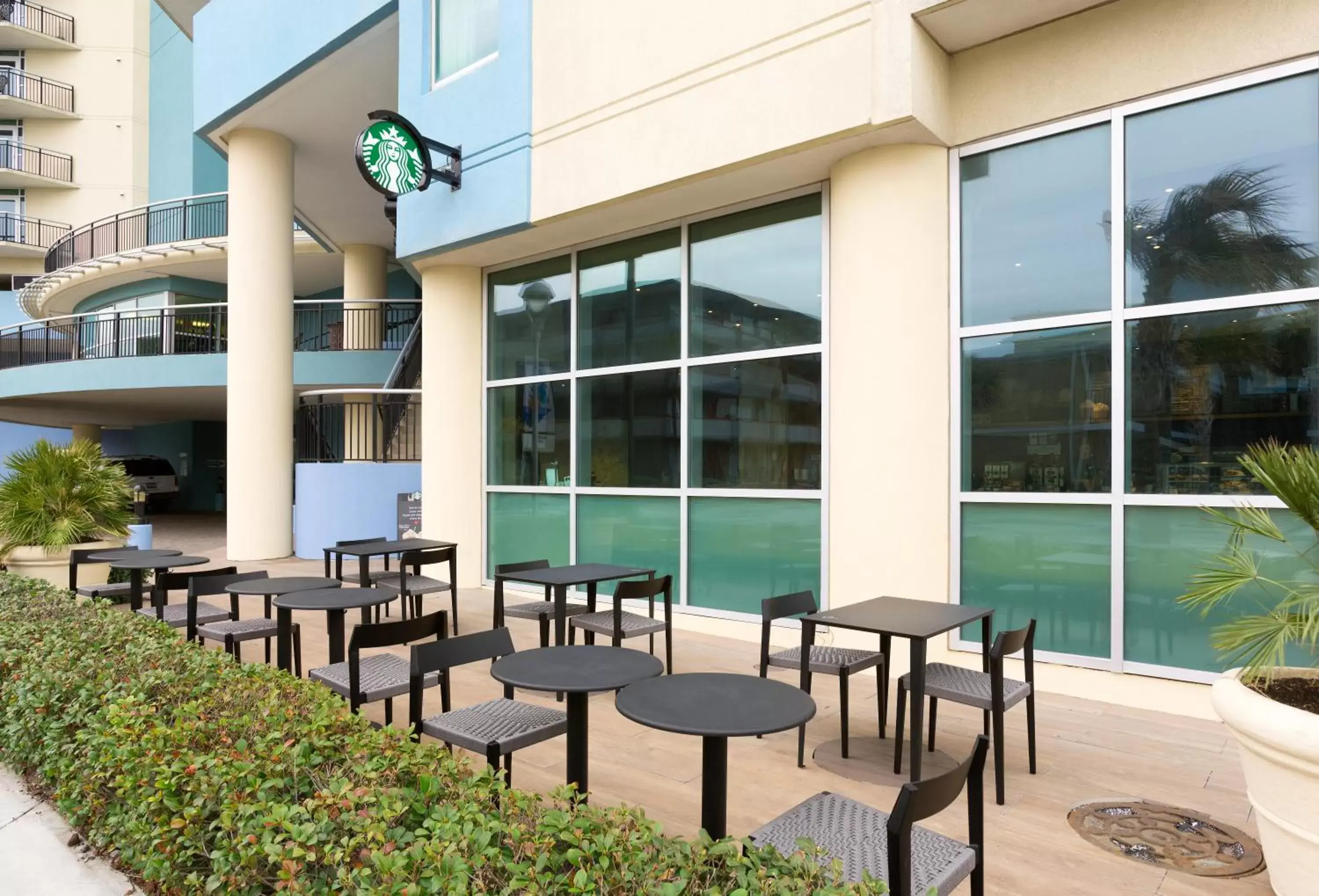 Patio in Bay View Resort Myrtle Beach