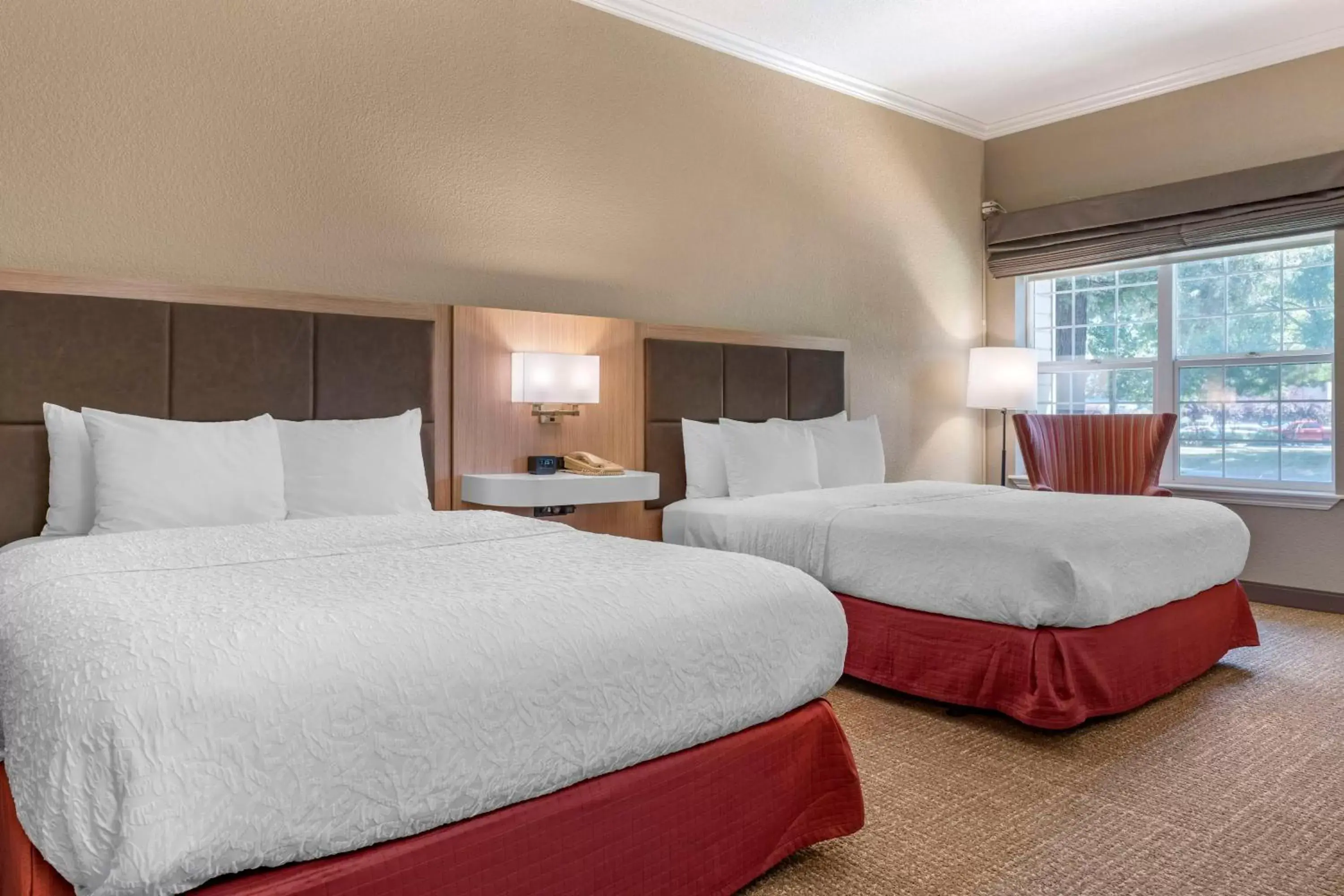 Bed in Hampton Inn Ukiah