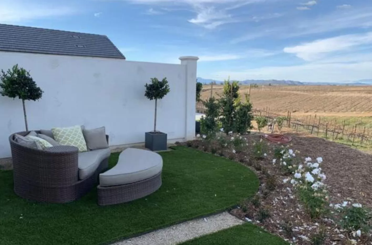 Patio in Domaine Chardonnay