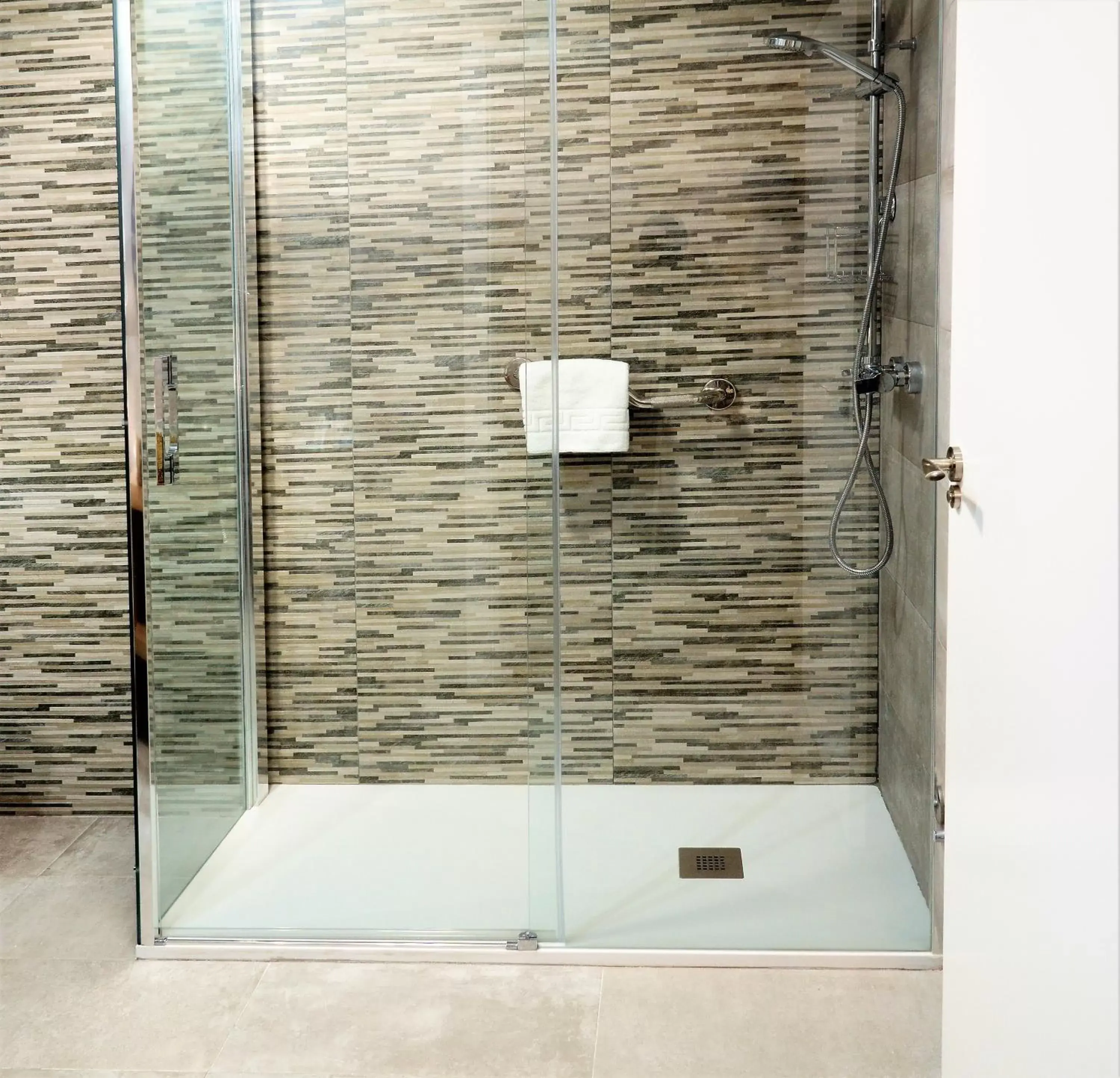 Shower, Bathroom in Hotel Vivar