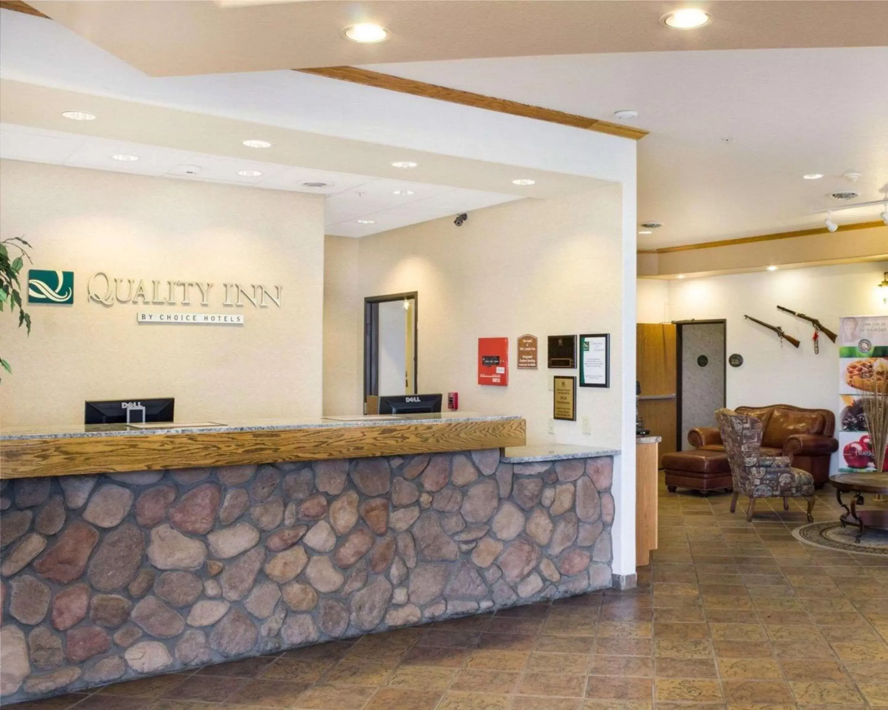Lobby or reception in Quality Inn Oacoma - Chamberlain Lobby or reception in Quality Inn Oacoma - Chamberlain
