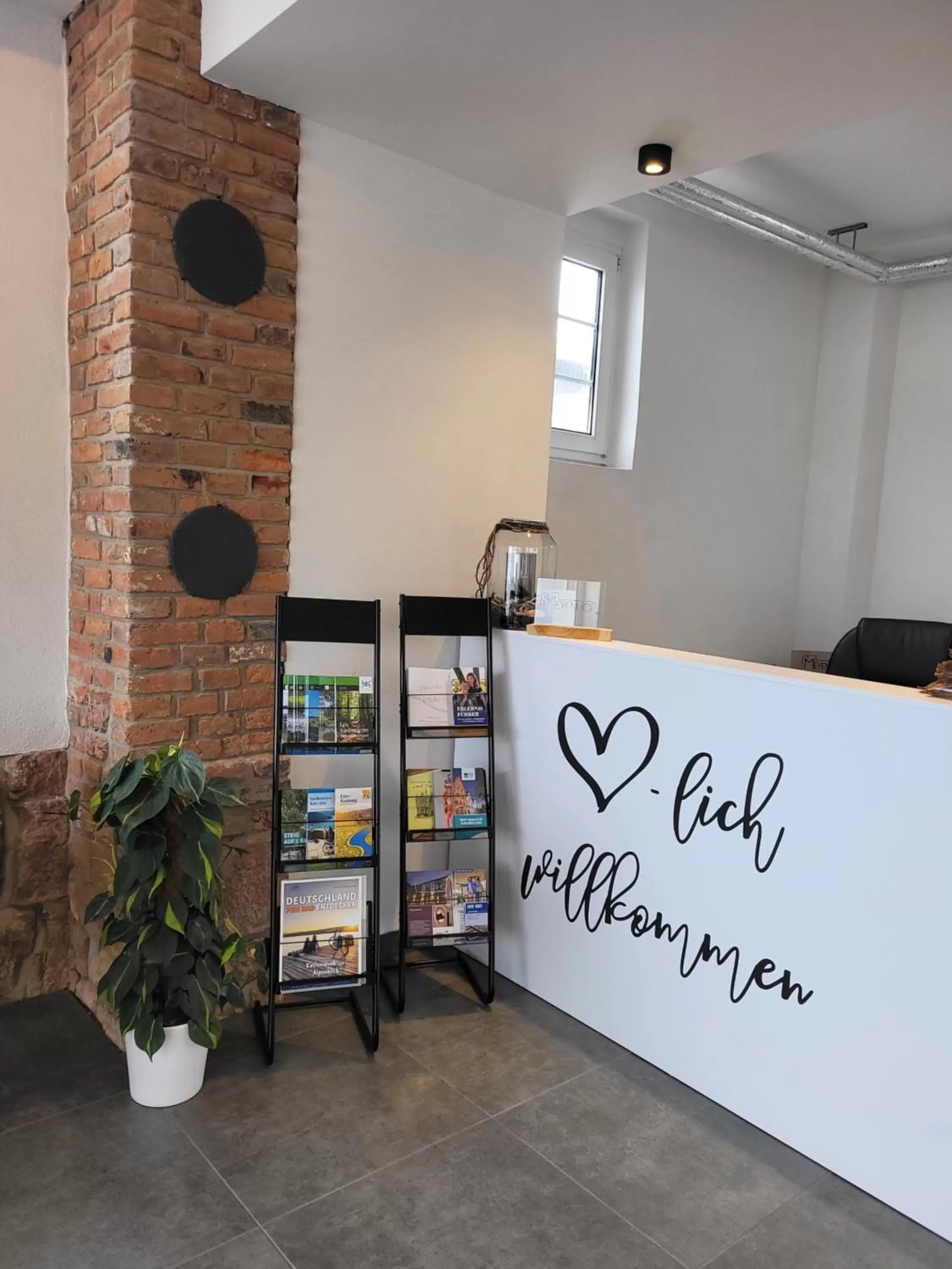 Lobby or reception in Hotel Apartment Ferienwohnung Meyenhof Frankenberg Eder