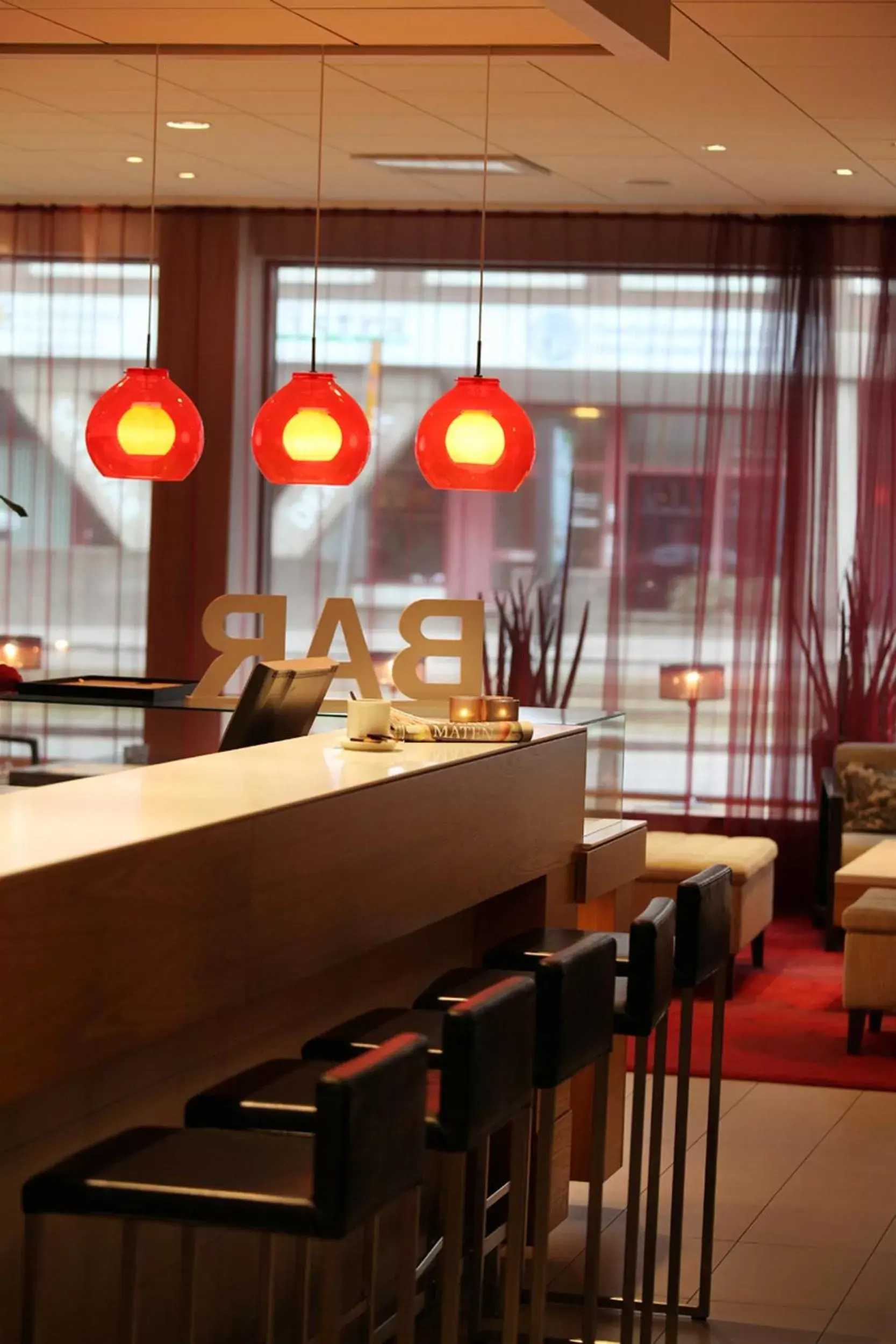 Lounge or bar, Restaurant/Places to Eat in Spar Hotel Majorna