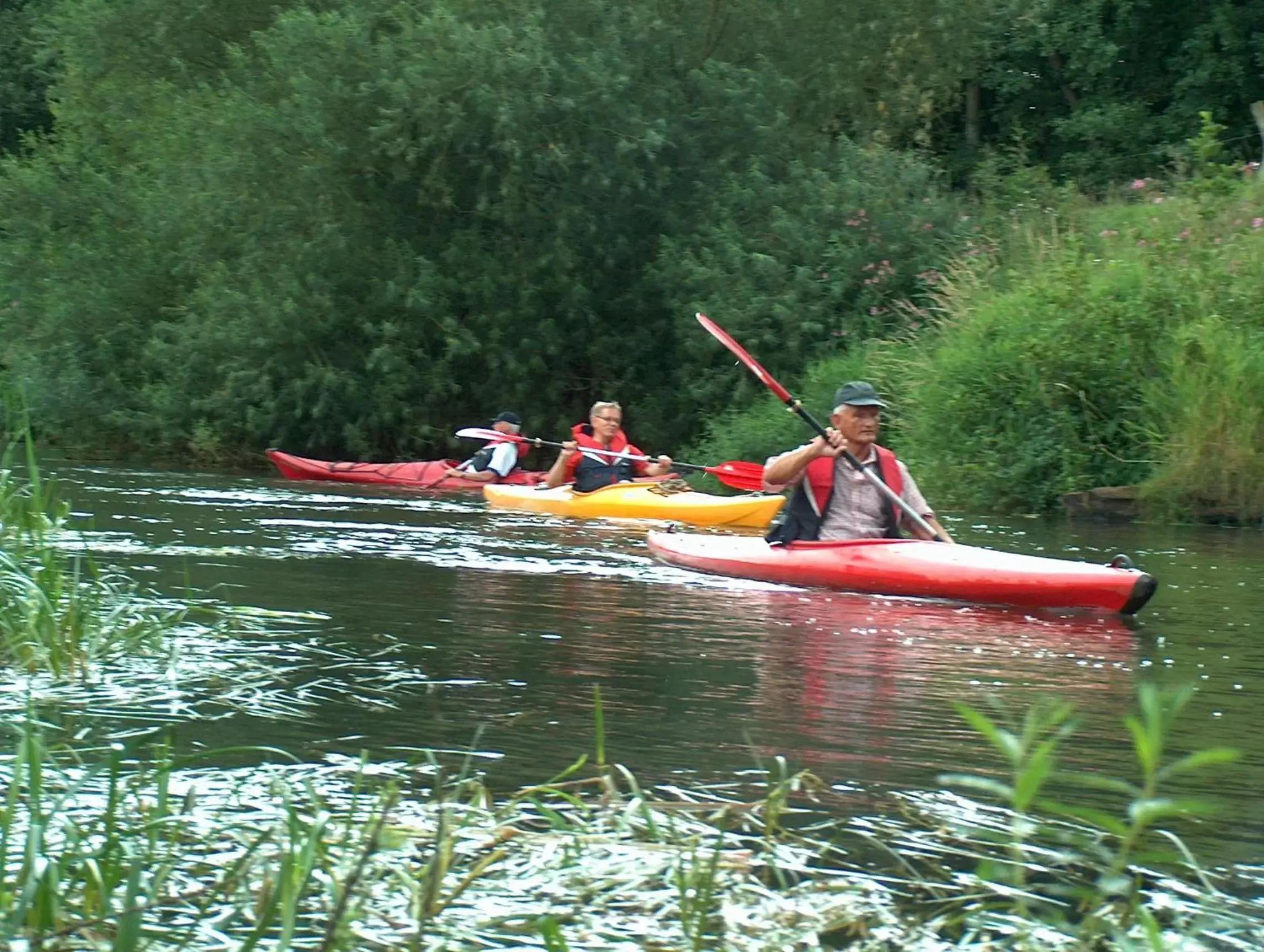 Canoeing in Akzent Hotel Zur Wasserburg - Hotel Garni bed & breakfast