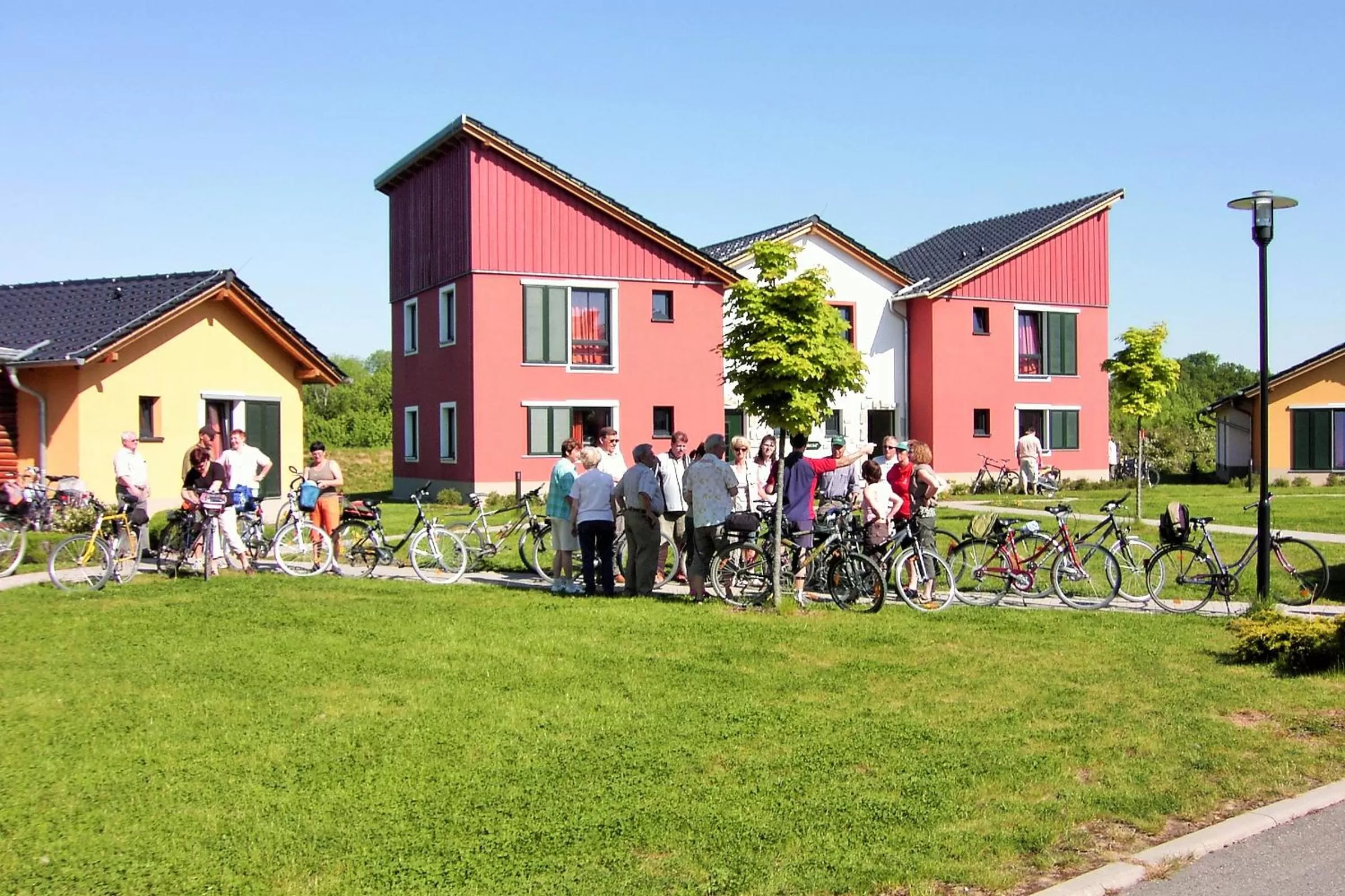 group of guests in Euroville Jugend- und Sporthotel