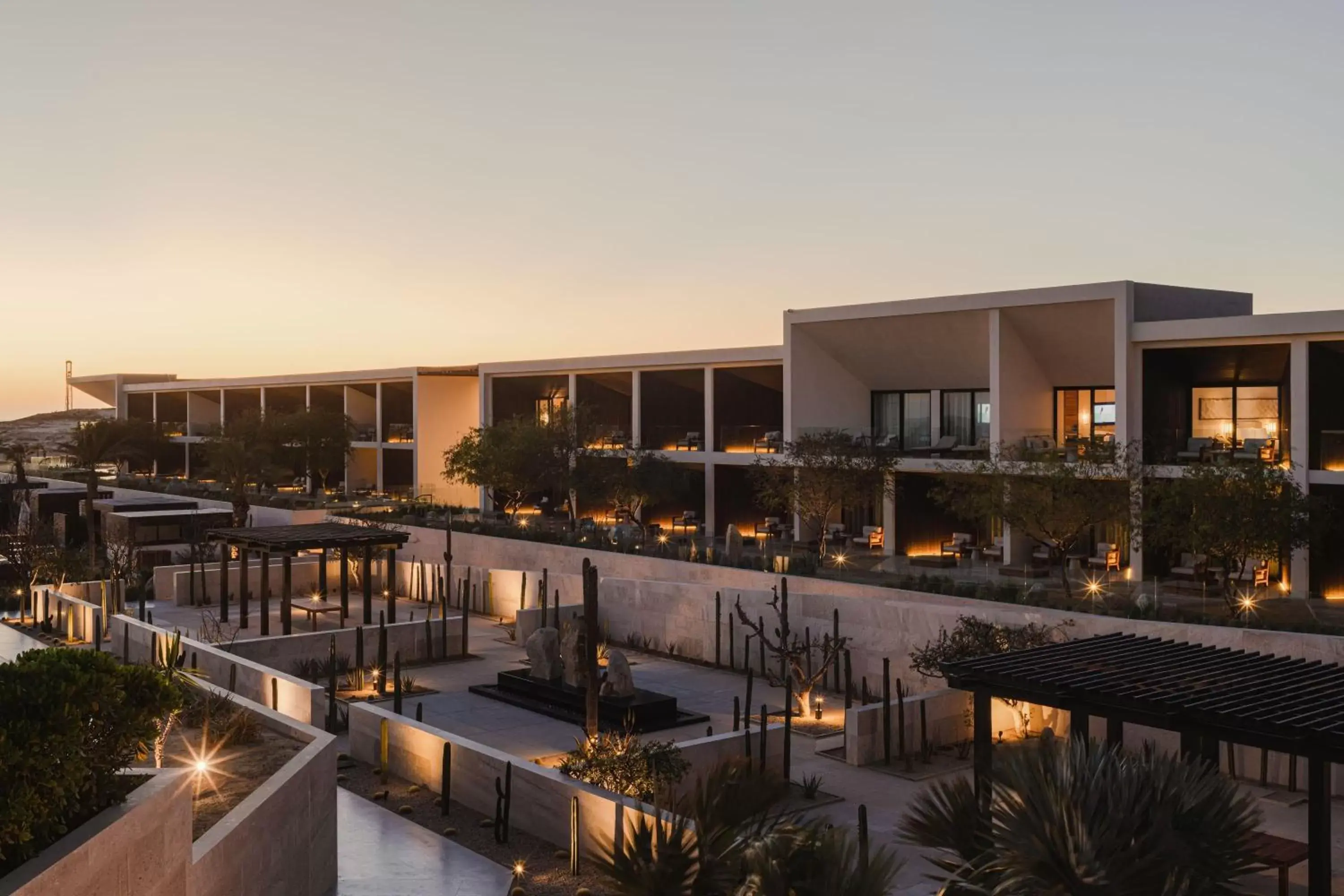 Property building in Nobu Hotel Los Cabos