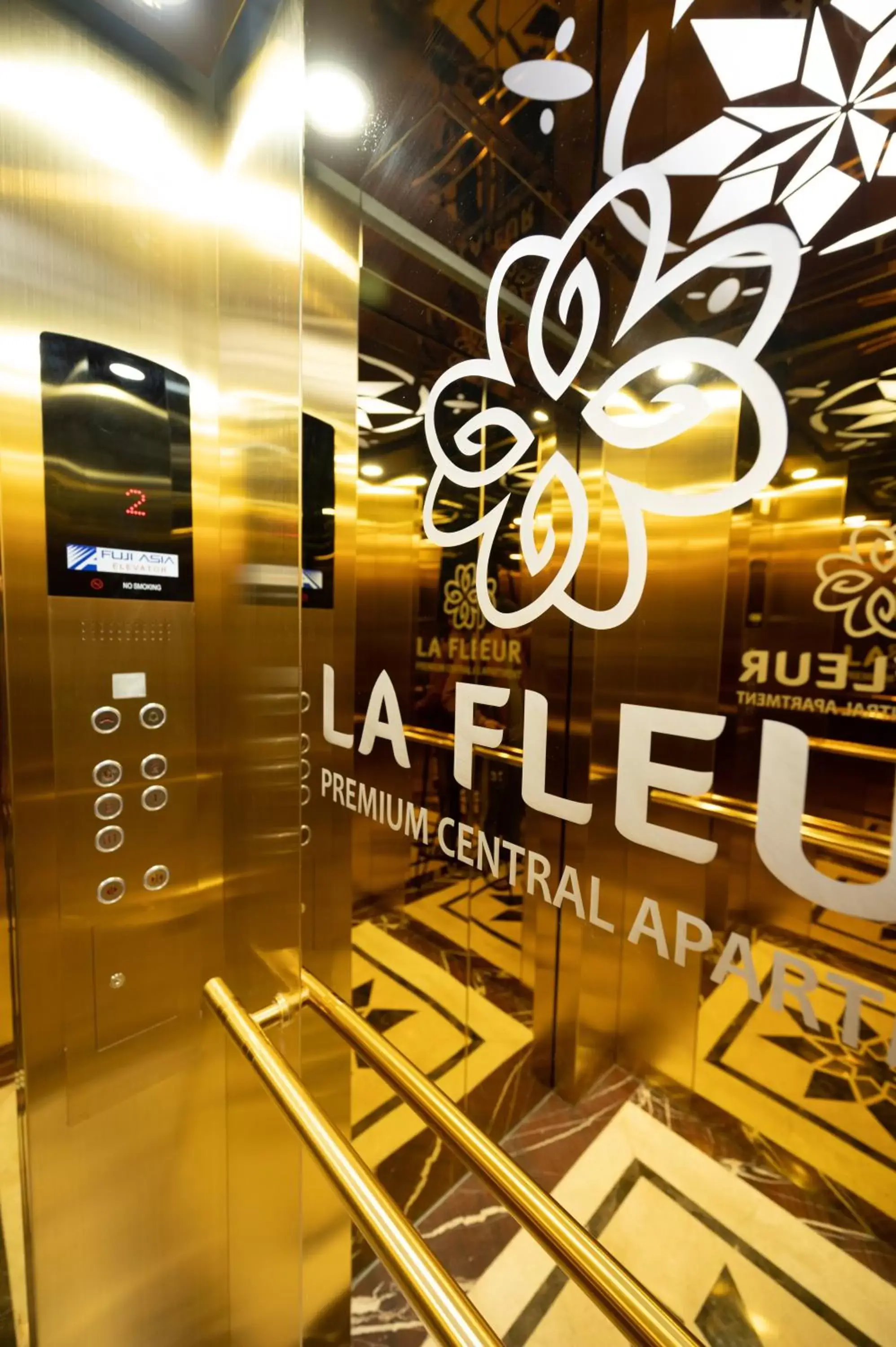 Property building in La Fleur Premium Central Apartment