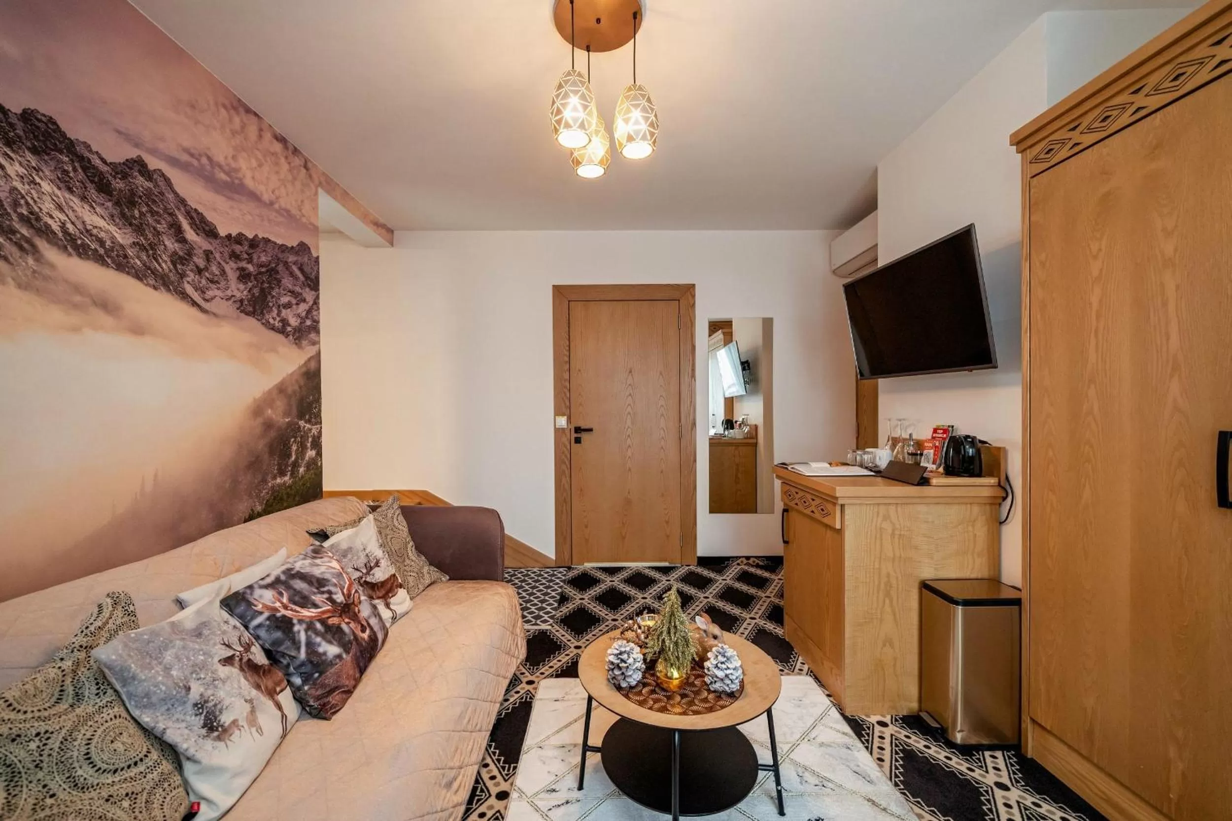 Seating Area in Serce Tatr Residence Zakopane - blisko Krupówek