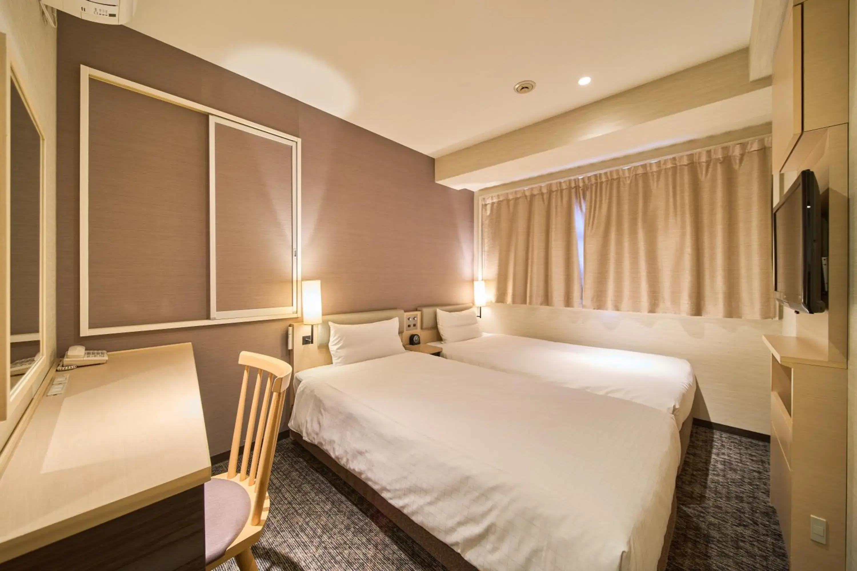 Photo of the whole room, Bed in Via inn Kyoto Shijomuromachi