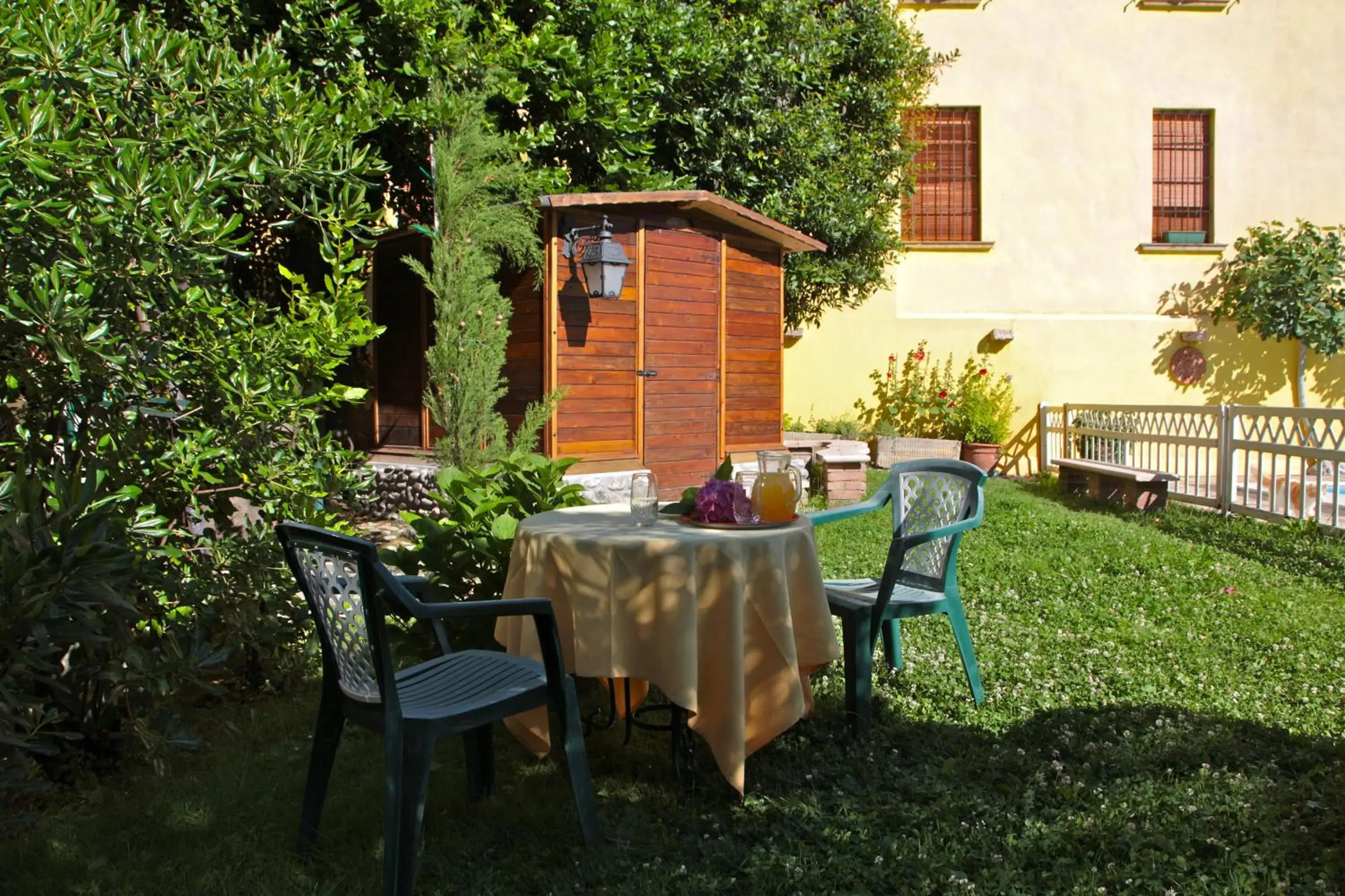 Garden in Hotel San Filis