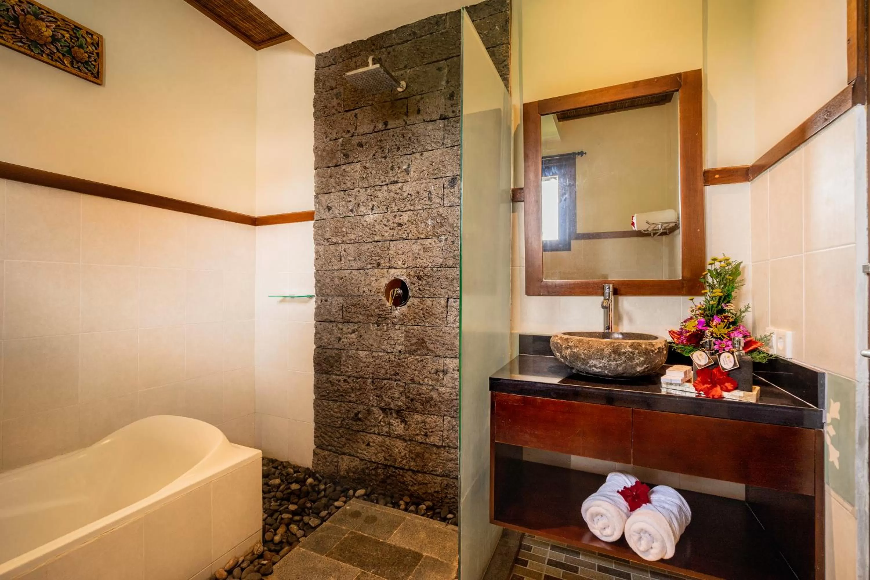 Bathroom in Bliss Ubud Spa Resort