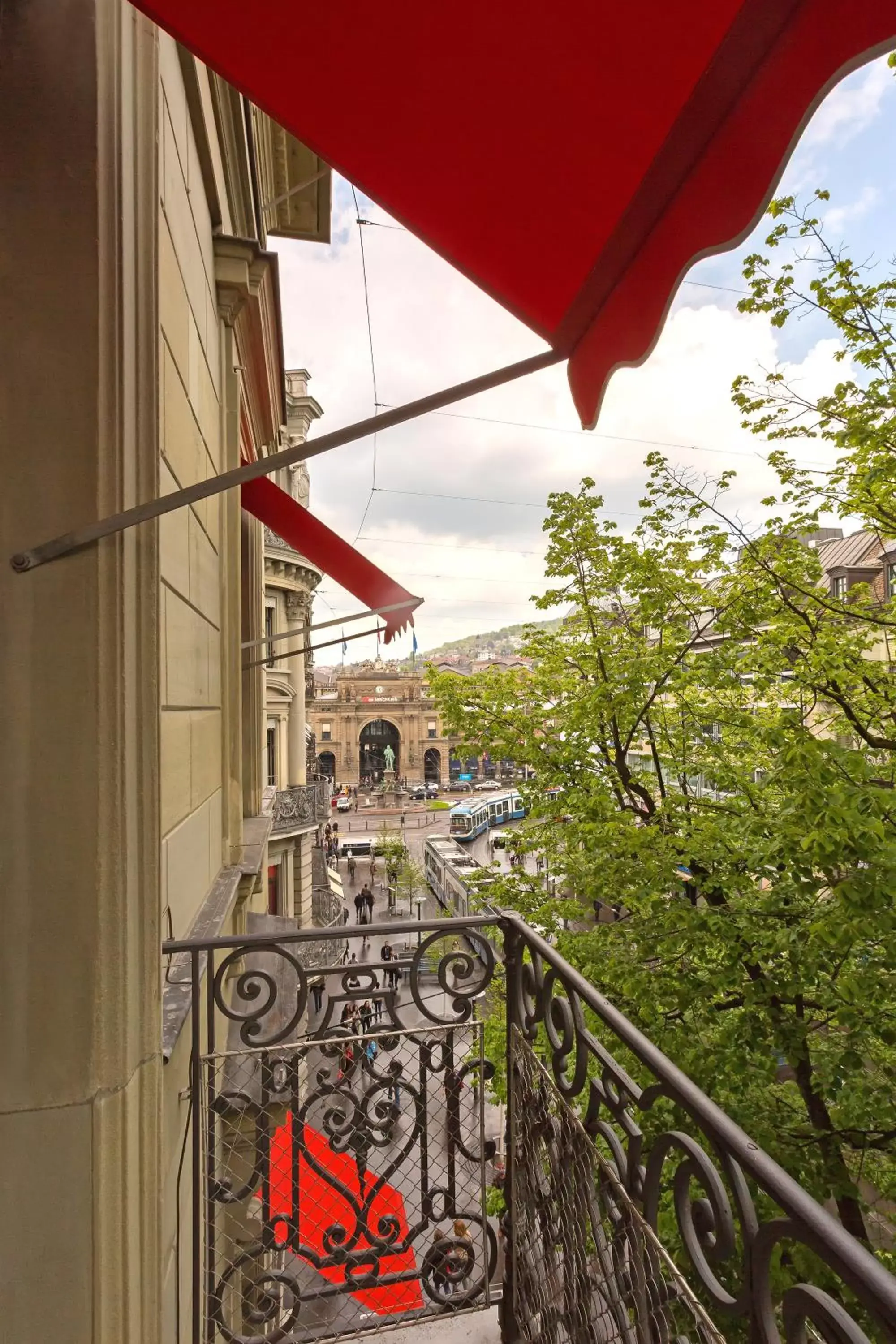 Balcony/Terrace in Hotel St.Gotthard