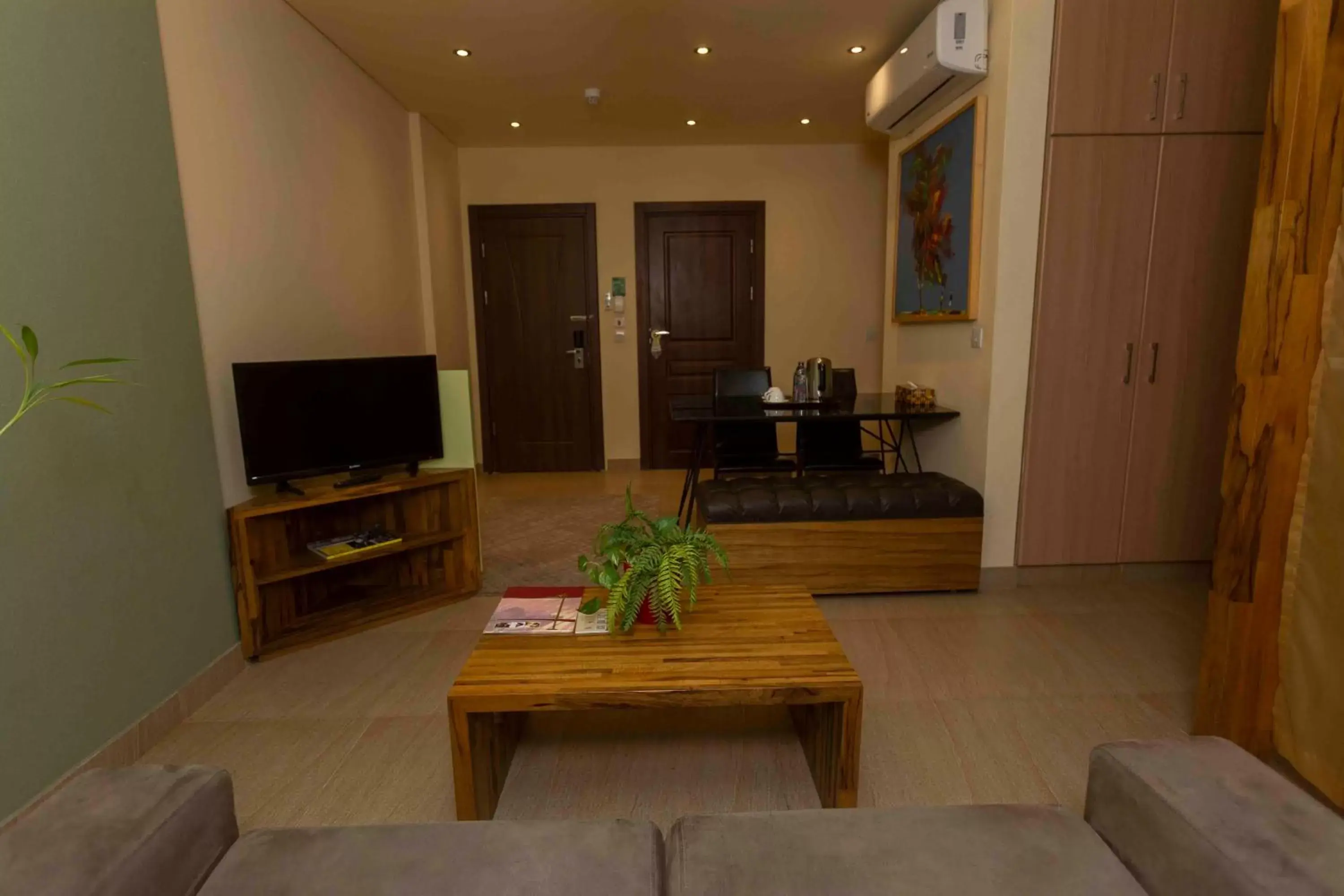 Seating Area in Roots Apartment Hotel