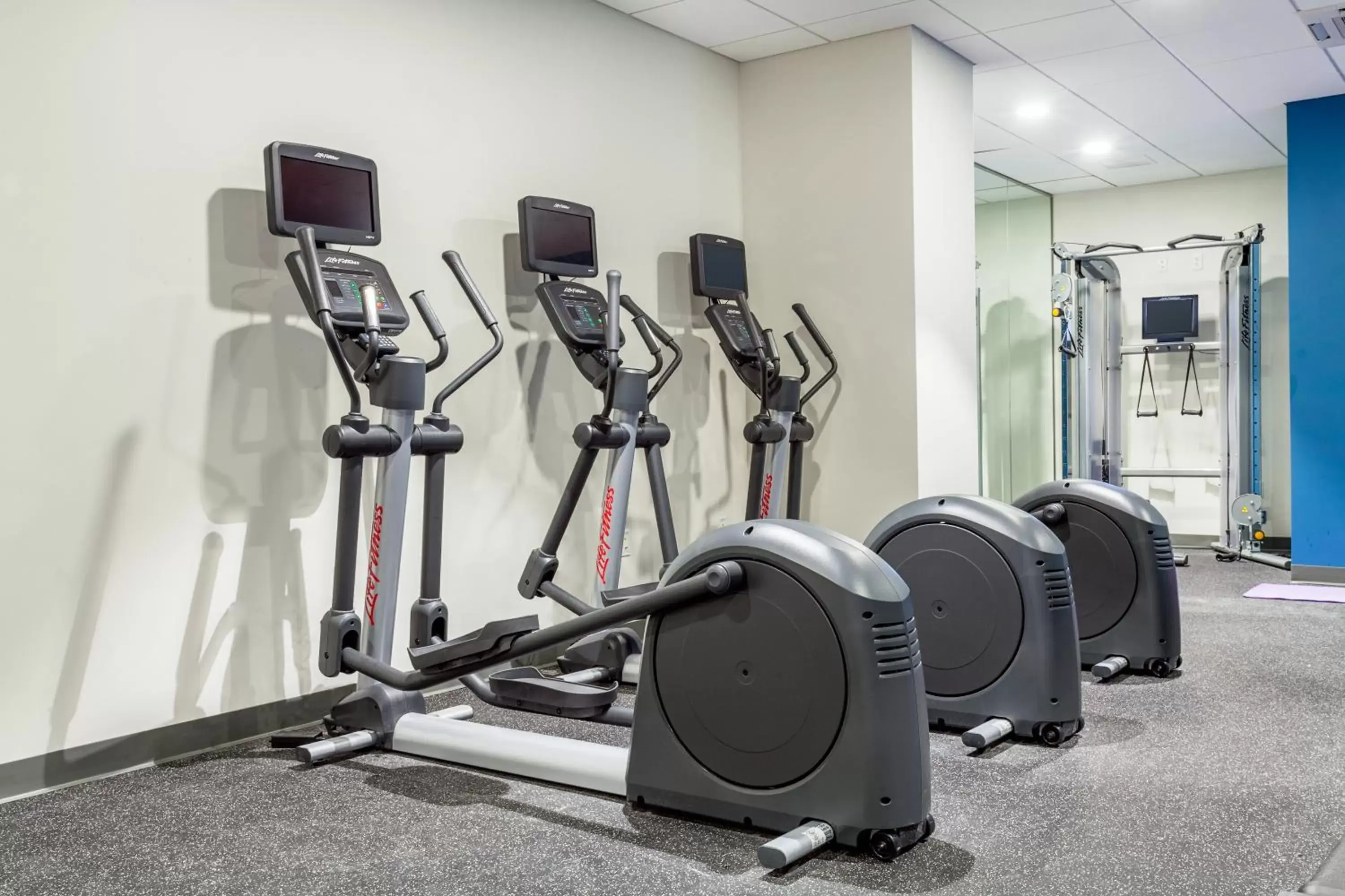 Fitness centre/facilities, Fitness Center/Facilities in Holiday Inn Express & Suites Panama City Beach - Beachfront, an IHG Hotel
