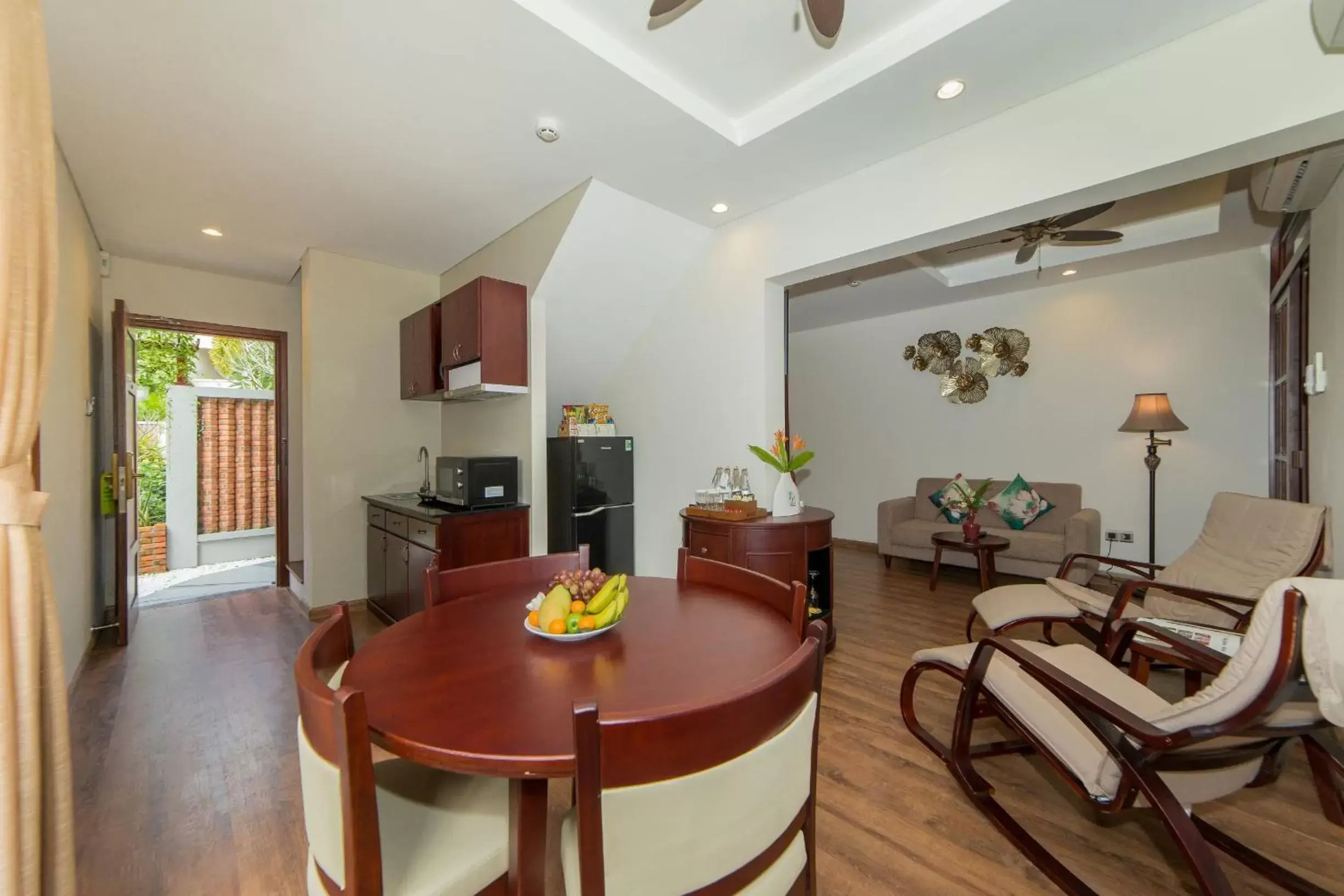 Living room, Dining Area in Silk Sense Hoi An River Resort