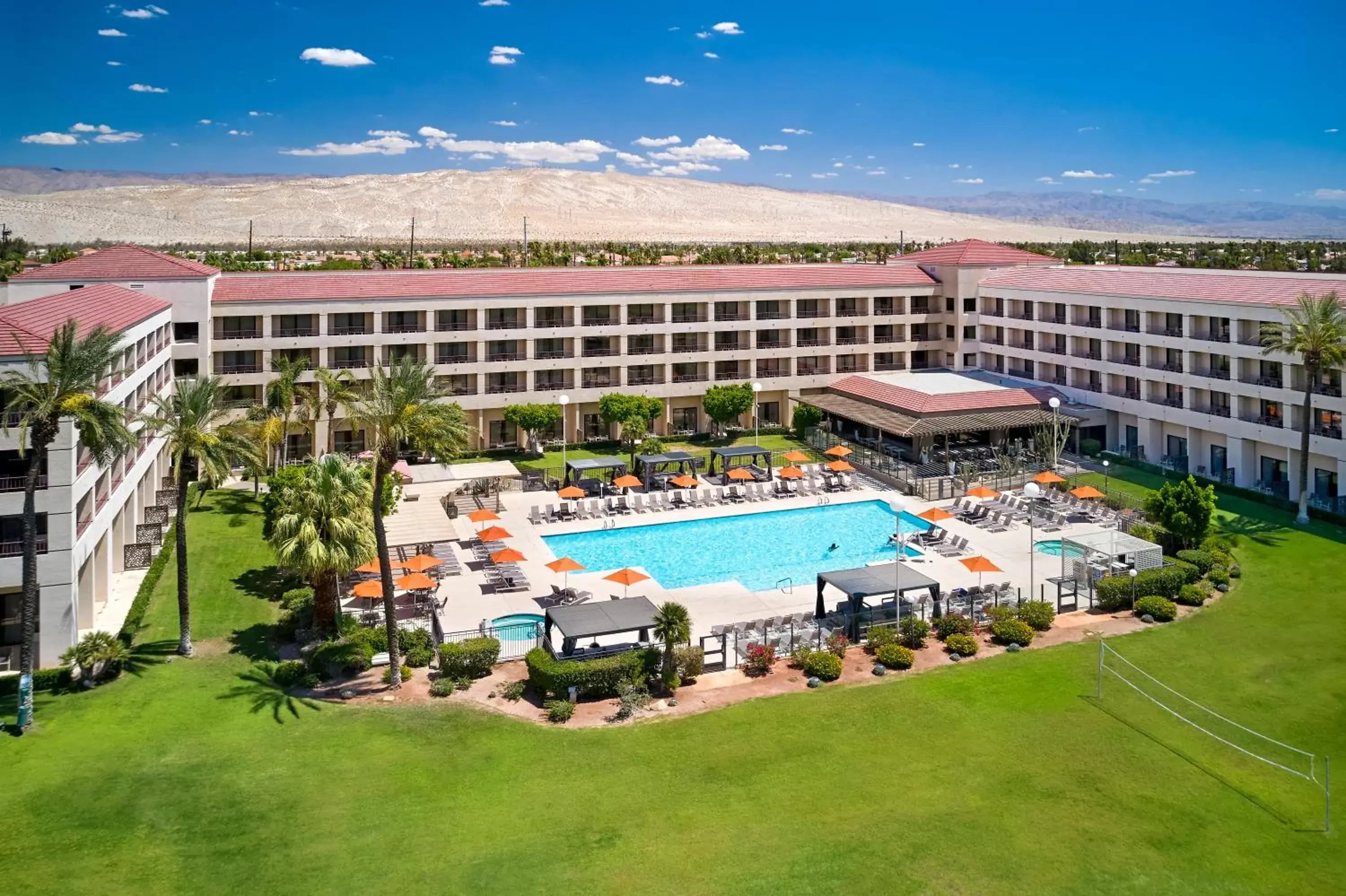 Property building, Bird's-eye View in DoubleTree by Hilton Golf Resort Palm Springs