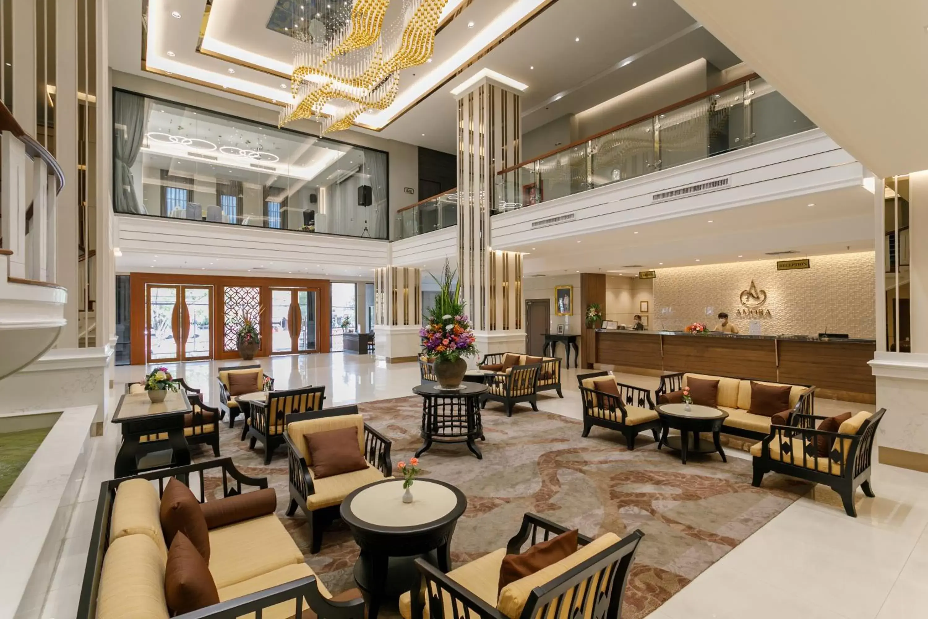 Lobby or reception, Restaurant/Places to Eat in Amora Thapae Hotel Chiang Mai