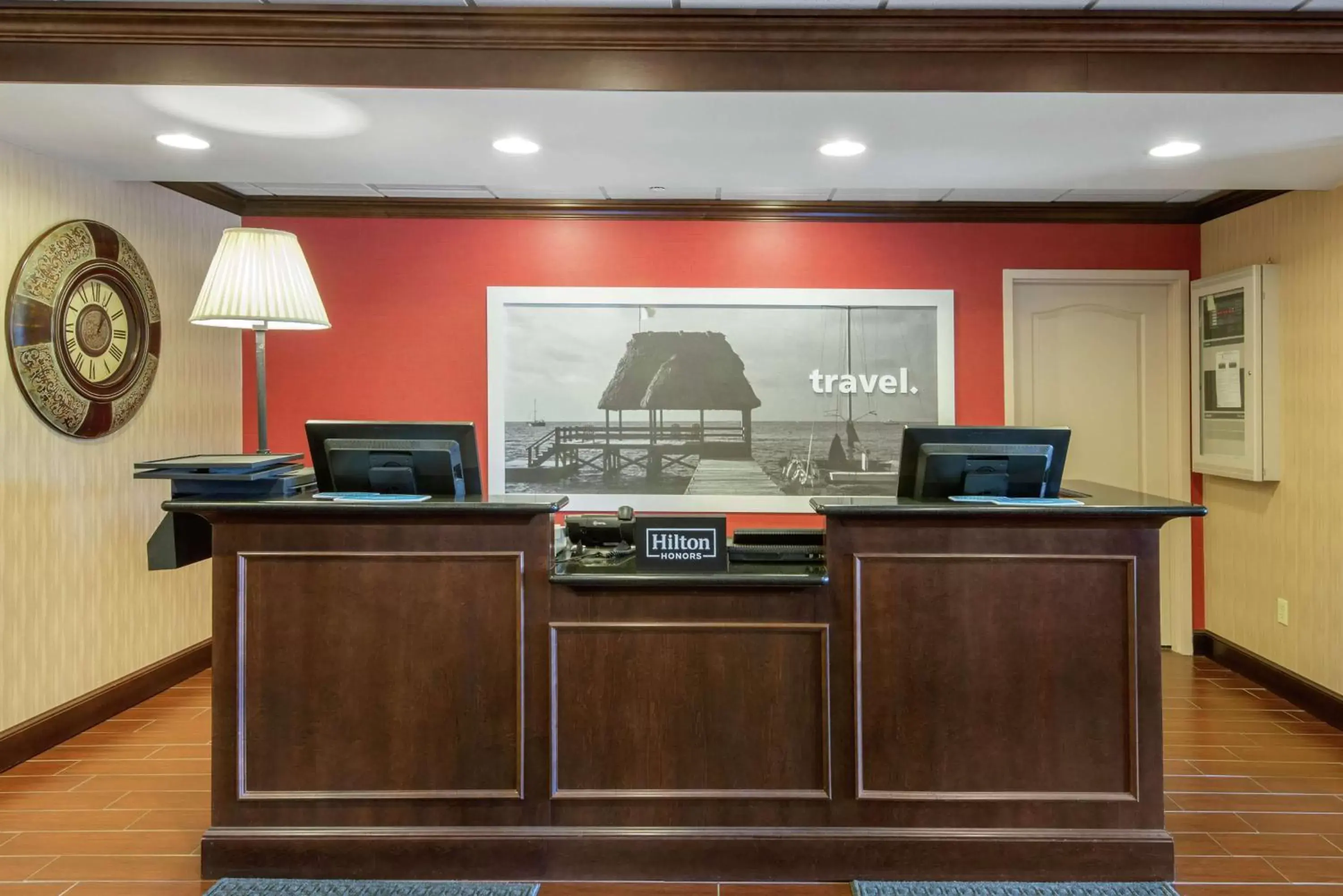 Lobby or reception, Lobby/Reception in Hampton Inn Meadville