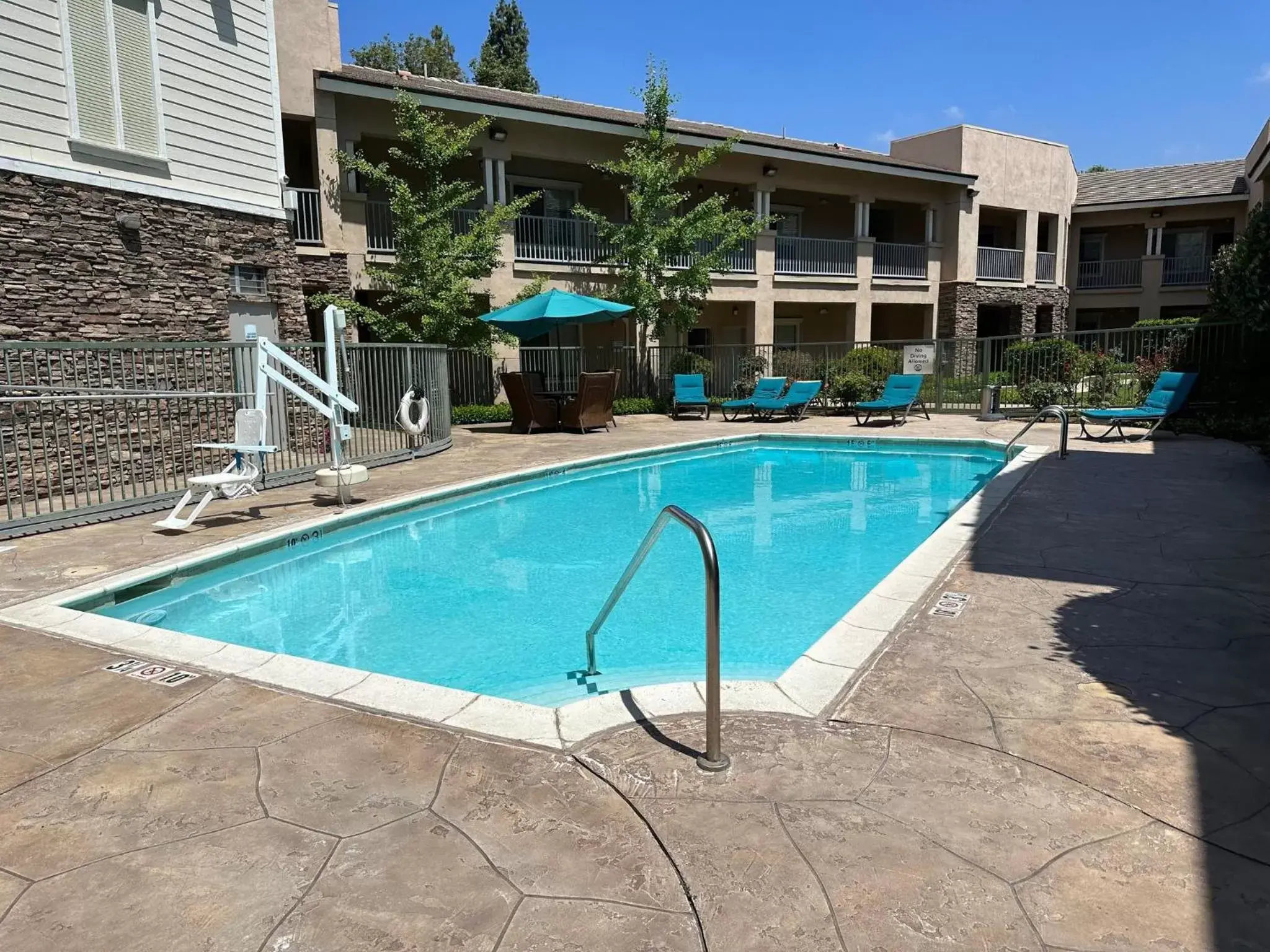 Swimming pool, Property Building in Holiday Inn Express Hotel & Suites San Dimas, an IHG Hotel