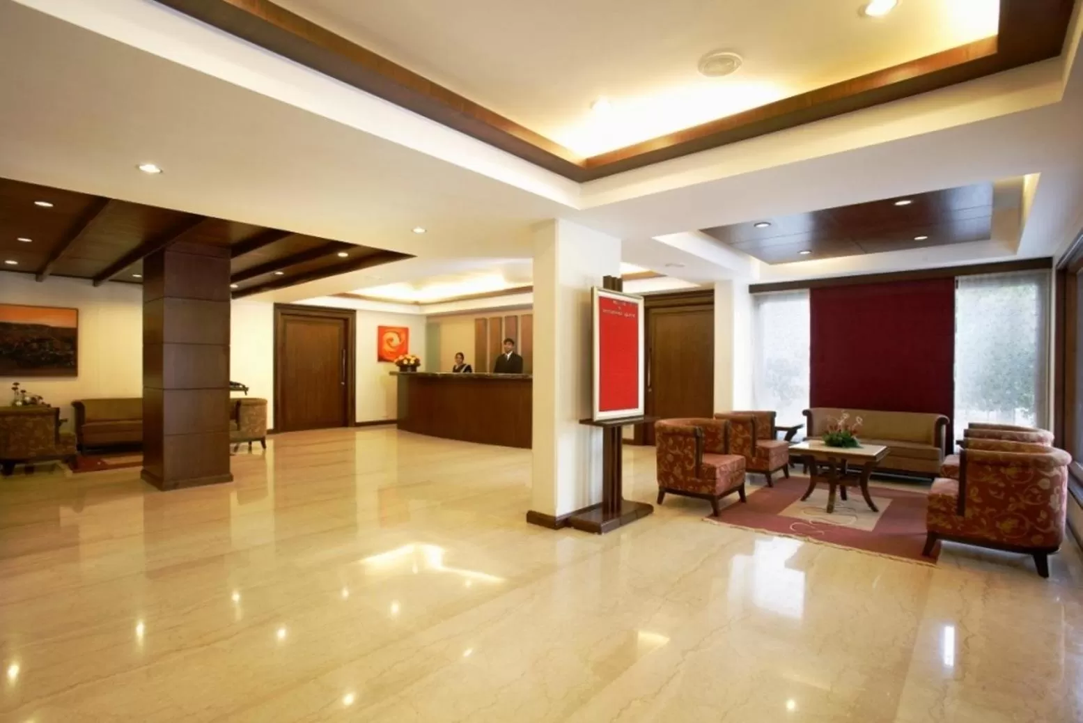 Lobby or reception in Hotel Express Residency Vadodara