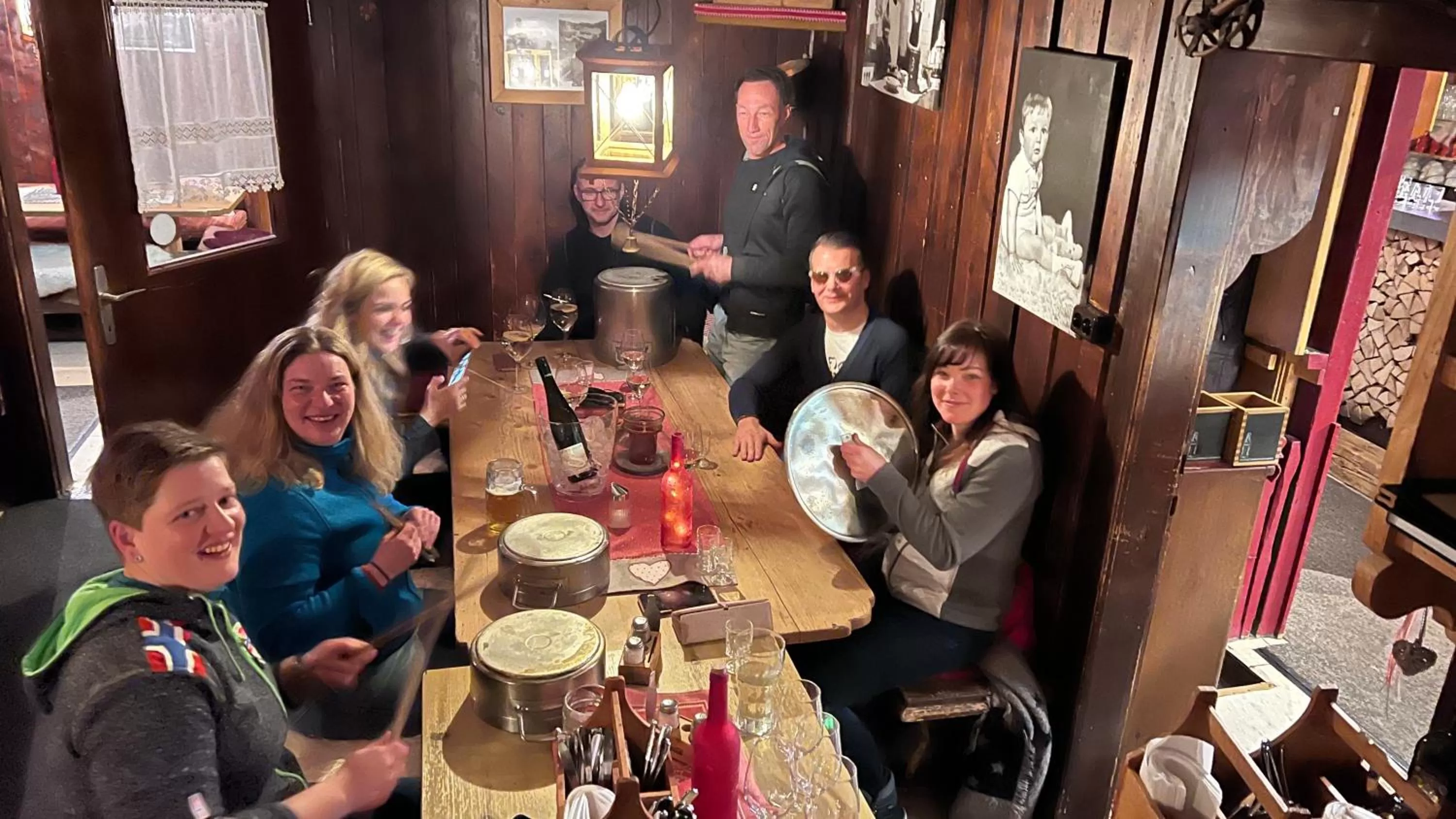 Hocheckhuette On Top of the Kitzbuehel Hahnenkamm Mountain
