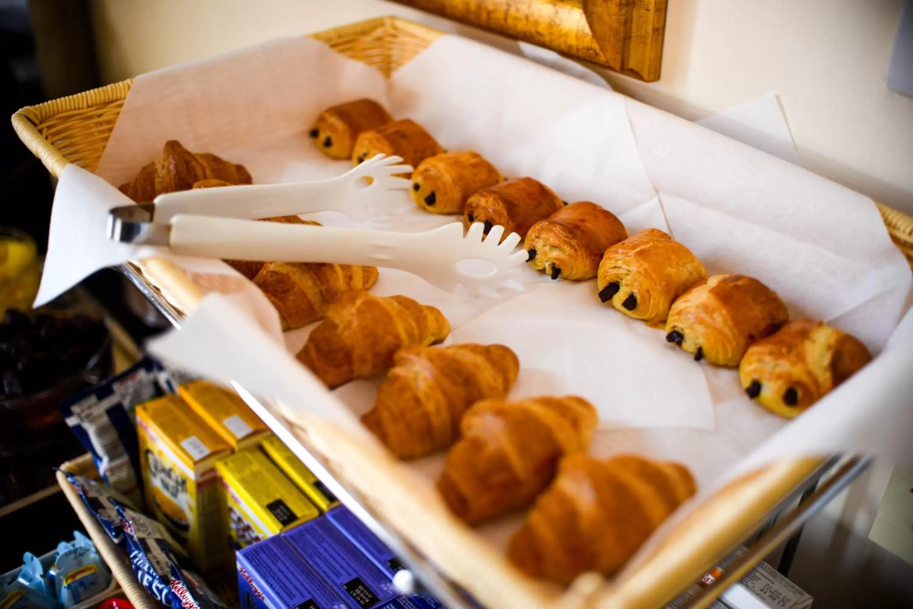 Continental breakfast in Castle House Hotel