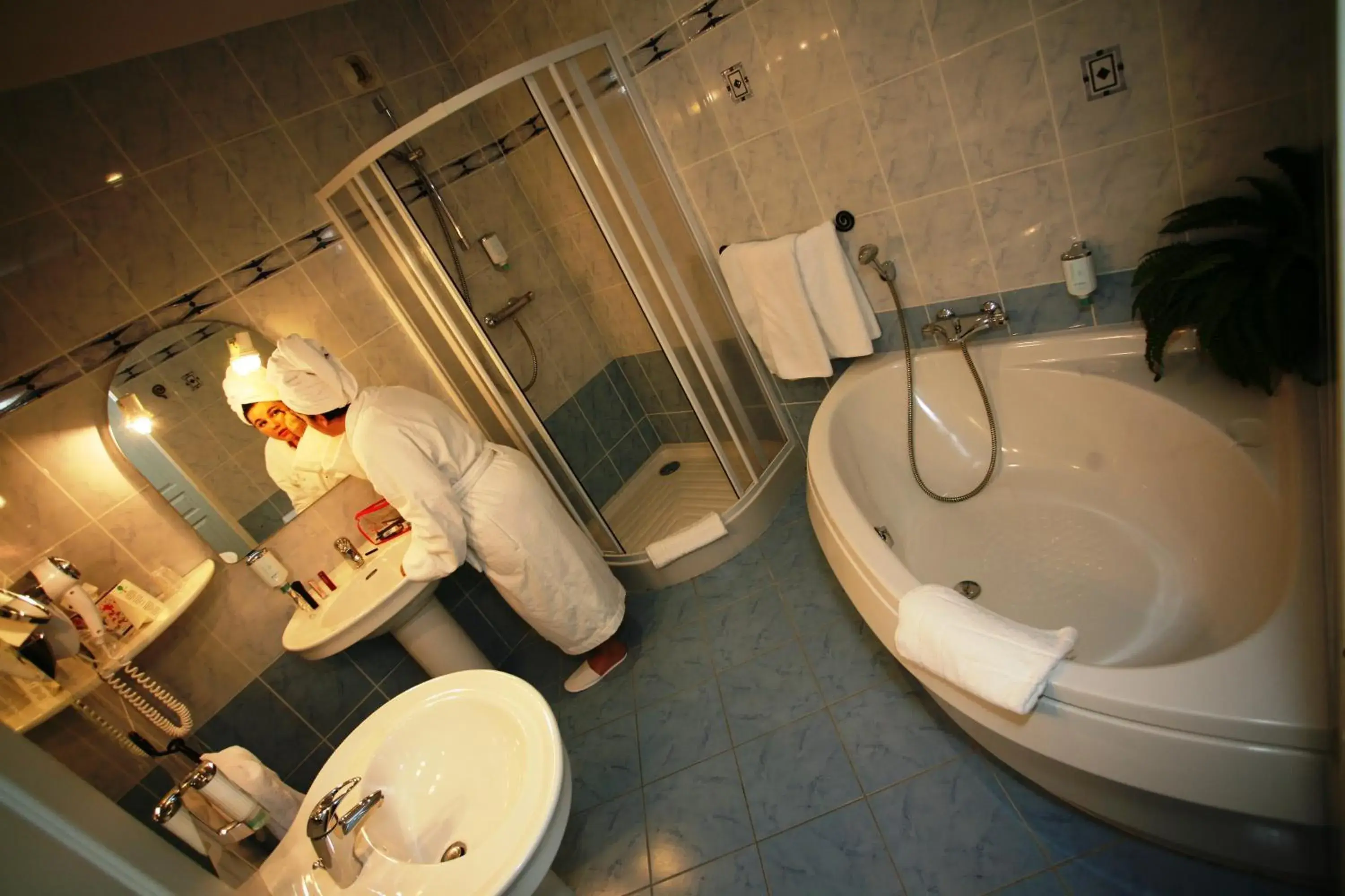 Bathroom in Hôtel Riquet Resort & Spa