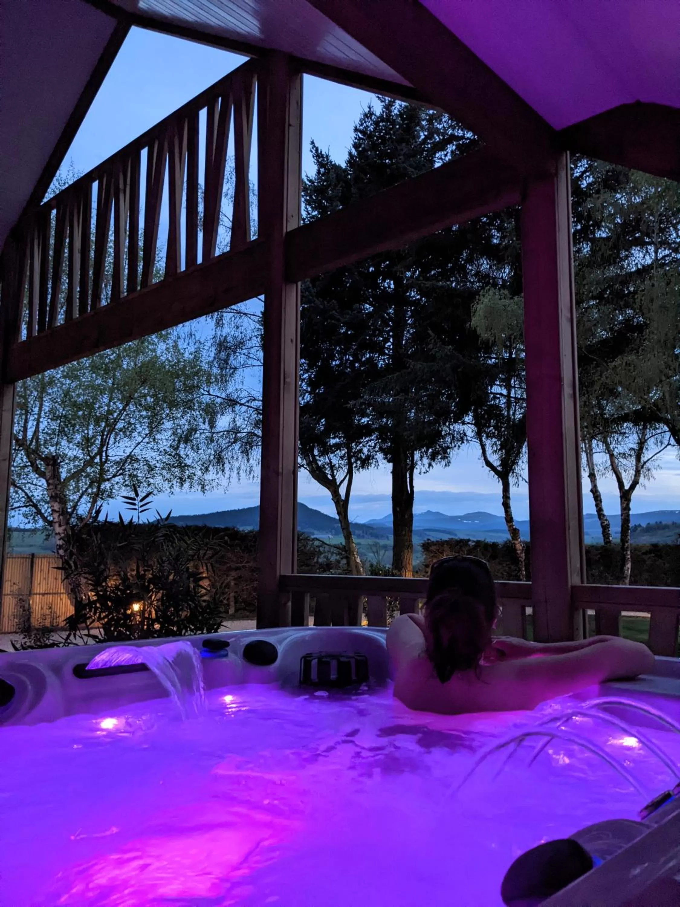 Natural landscape in Domaine les 2 Mondes