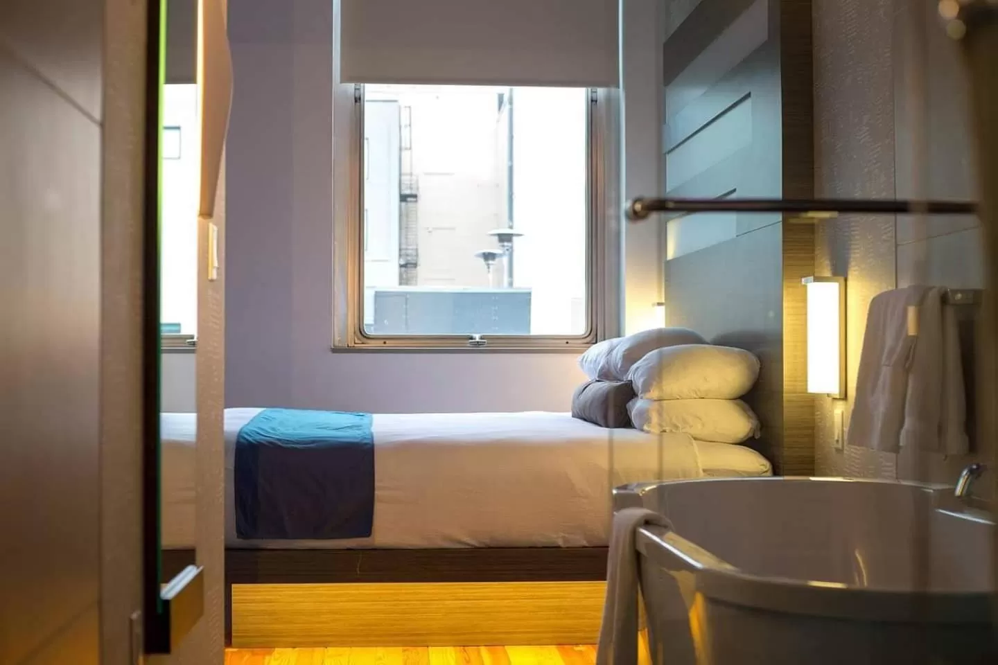 Bed in CityFlatsHotel - Grand Rapids, an Ascend Collection Hotel