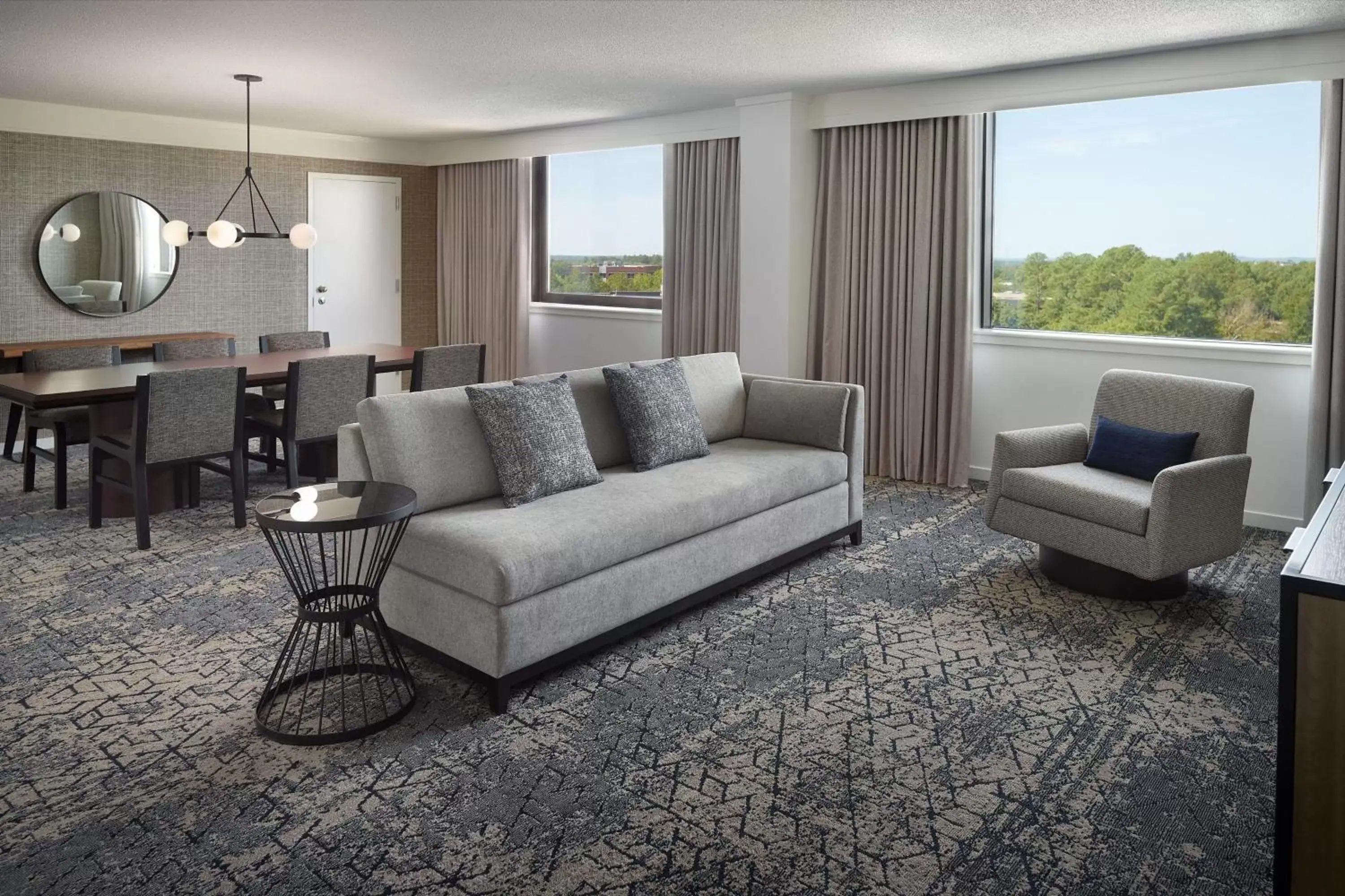 Photo of the whole room, Seating Area in Sheraton Imperial Hotel Raleigh-Durham Airport at Research Triangle Park