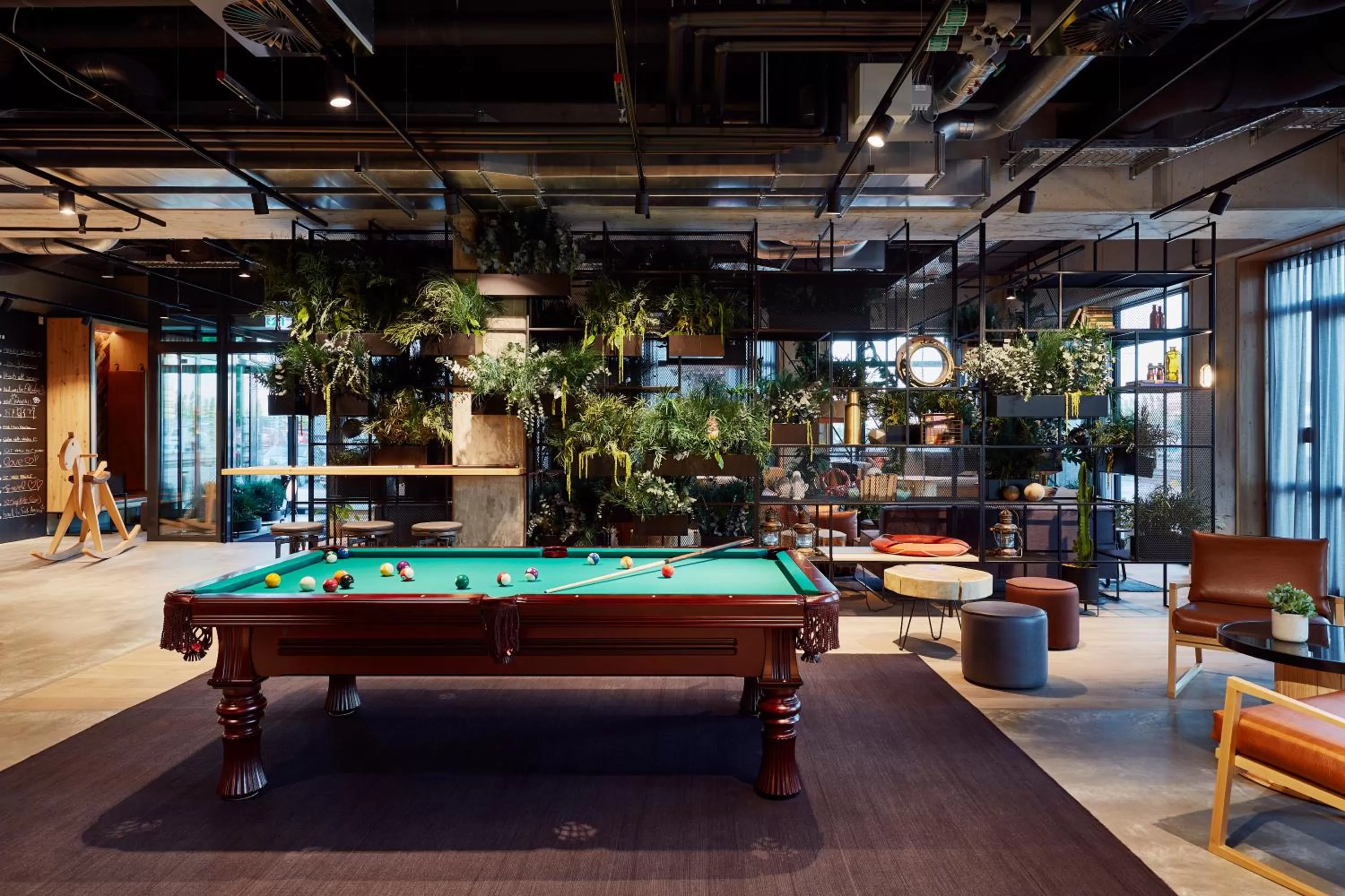 Billiard in Me and All Hotel Kiel, by Hyatt