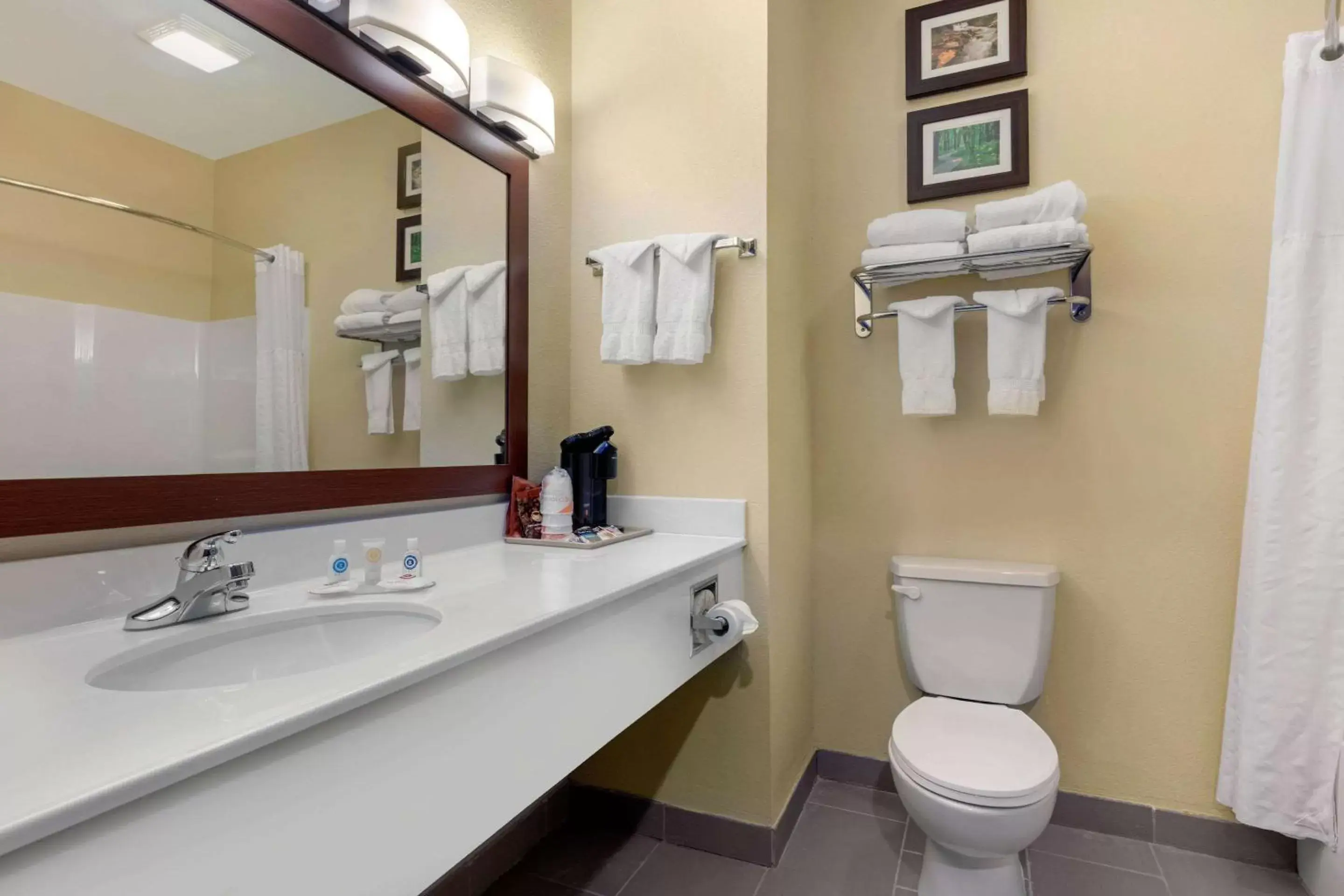 Photo of the whole room, Bathroom in Comfort Inn Willow Springs