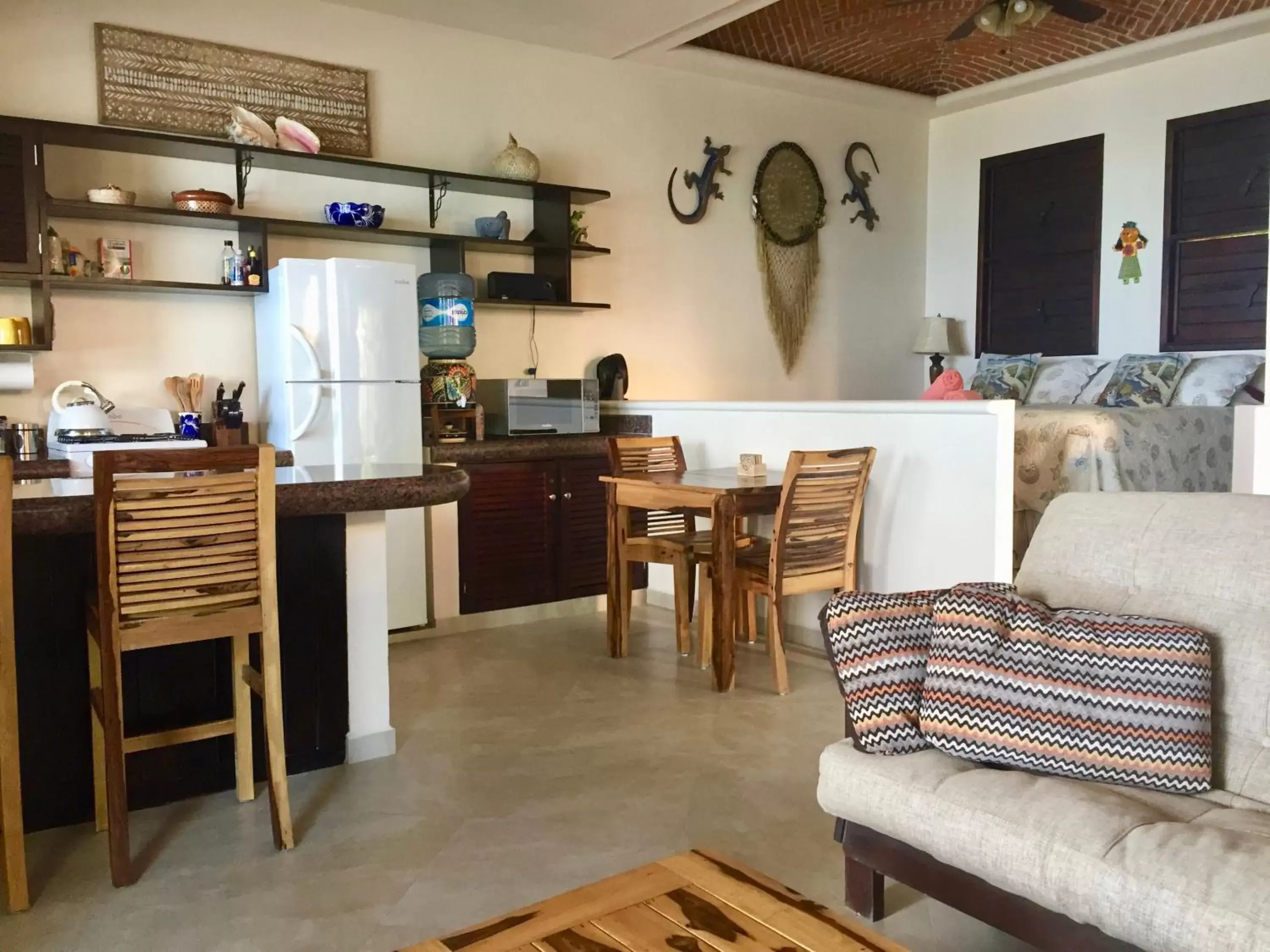 Seating Area in Nah Uxibal Villa and Casitas