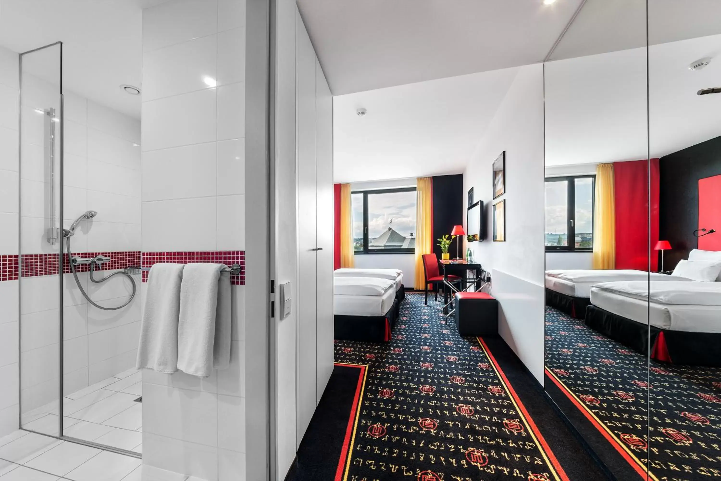 Shower, Bathroom in Vienna House Easy by Wyndham Pilsen