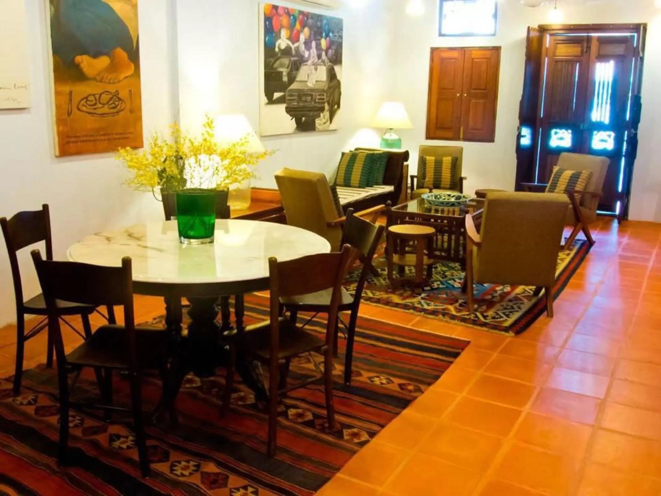 Seating area in 23 Love Lane Hotel