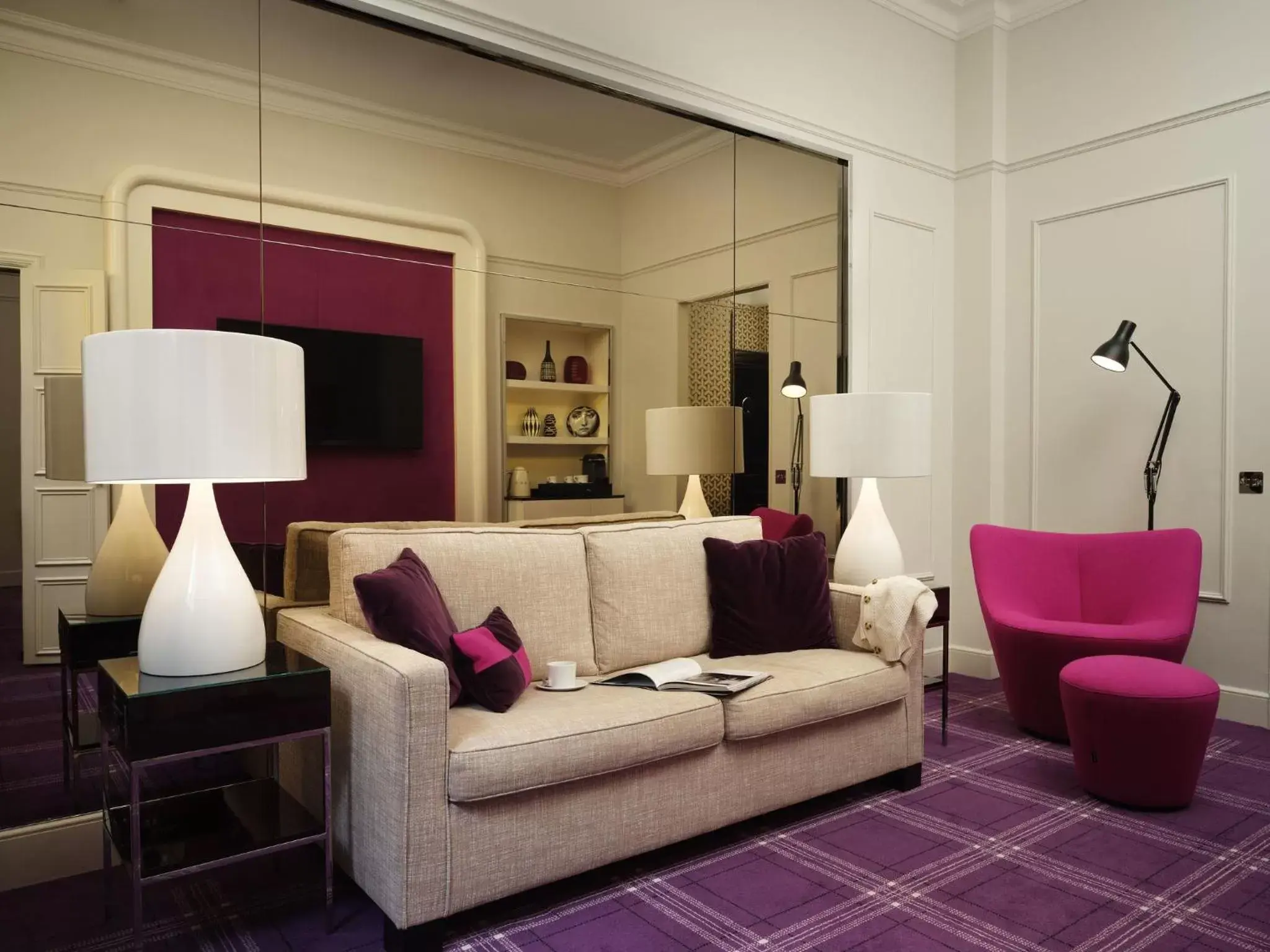 Living room, Seating Area in Sofitel London St James