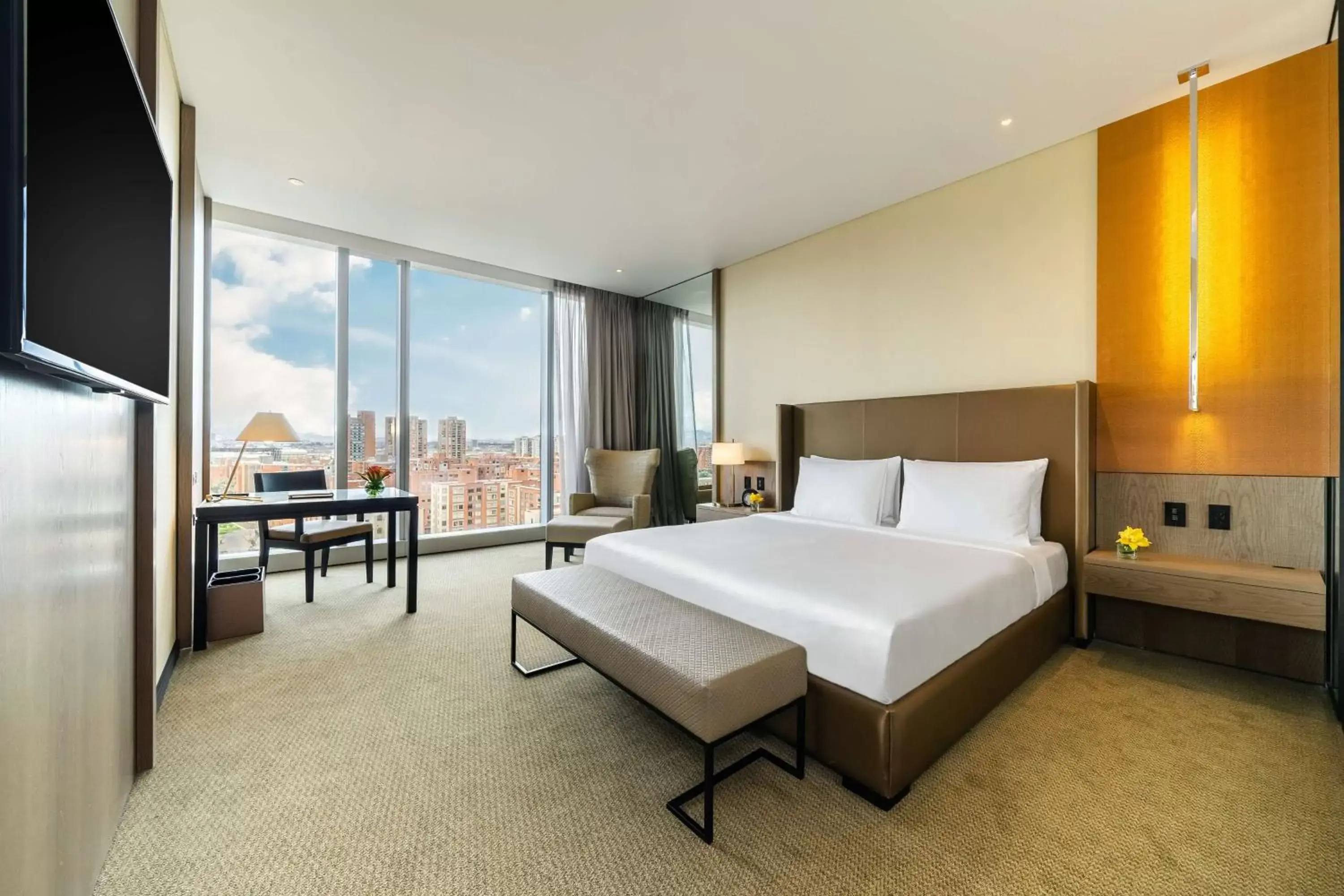 Bedroom in Grand Hyatt Bogota