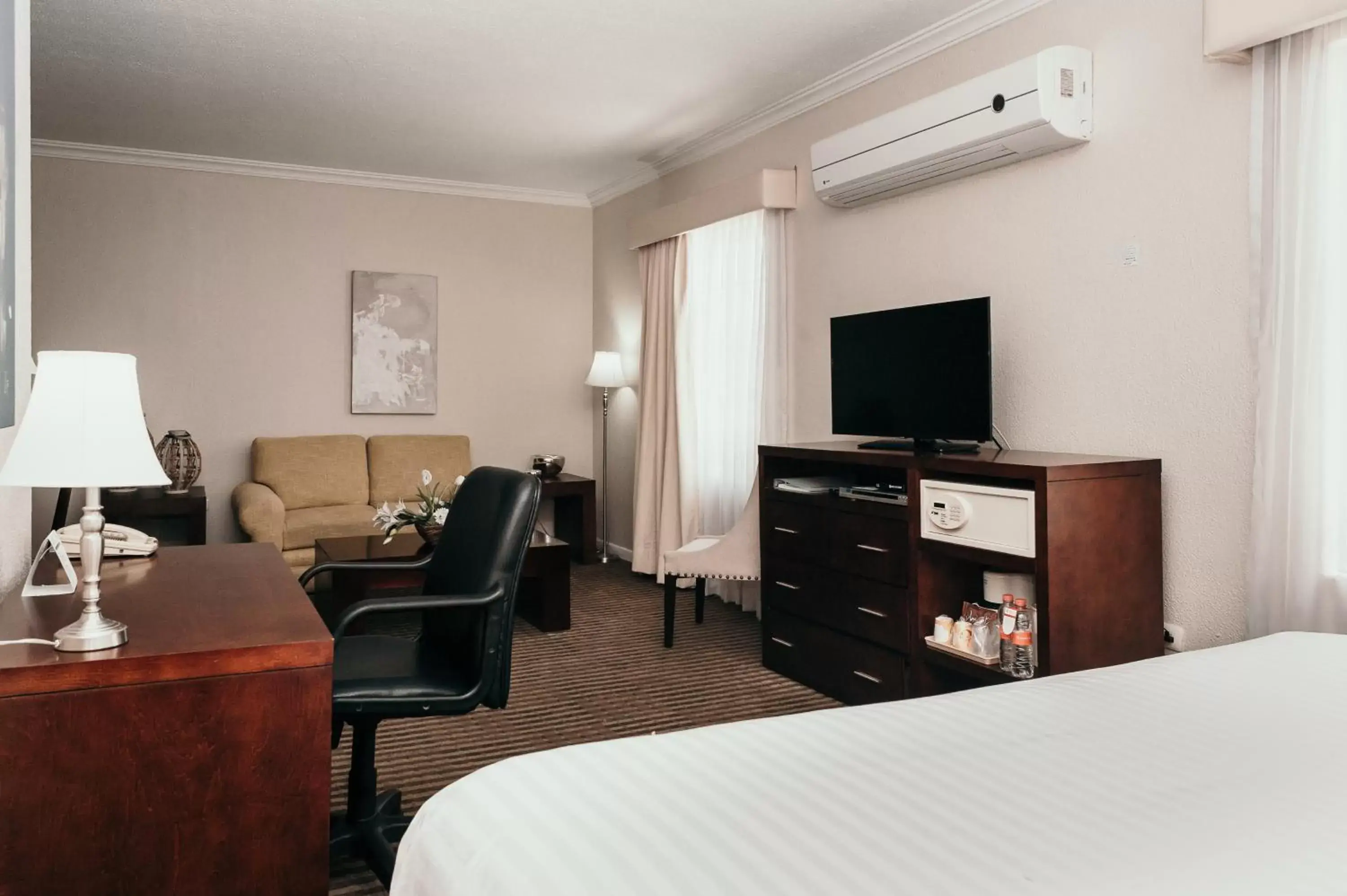 Living room, TV/Entertainment Center in Holiday Inn Durango, an IHG Hotel