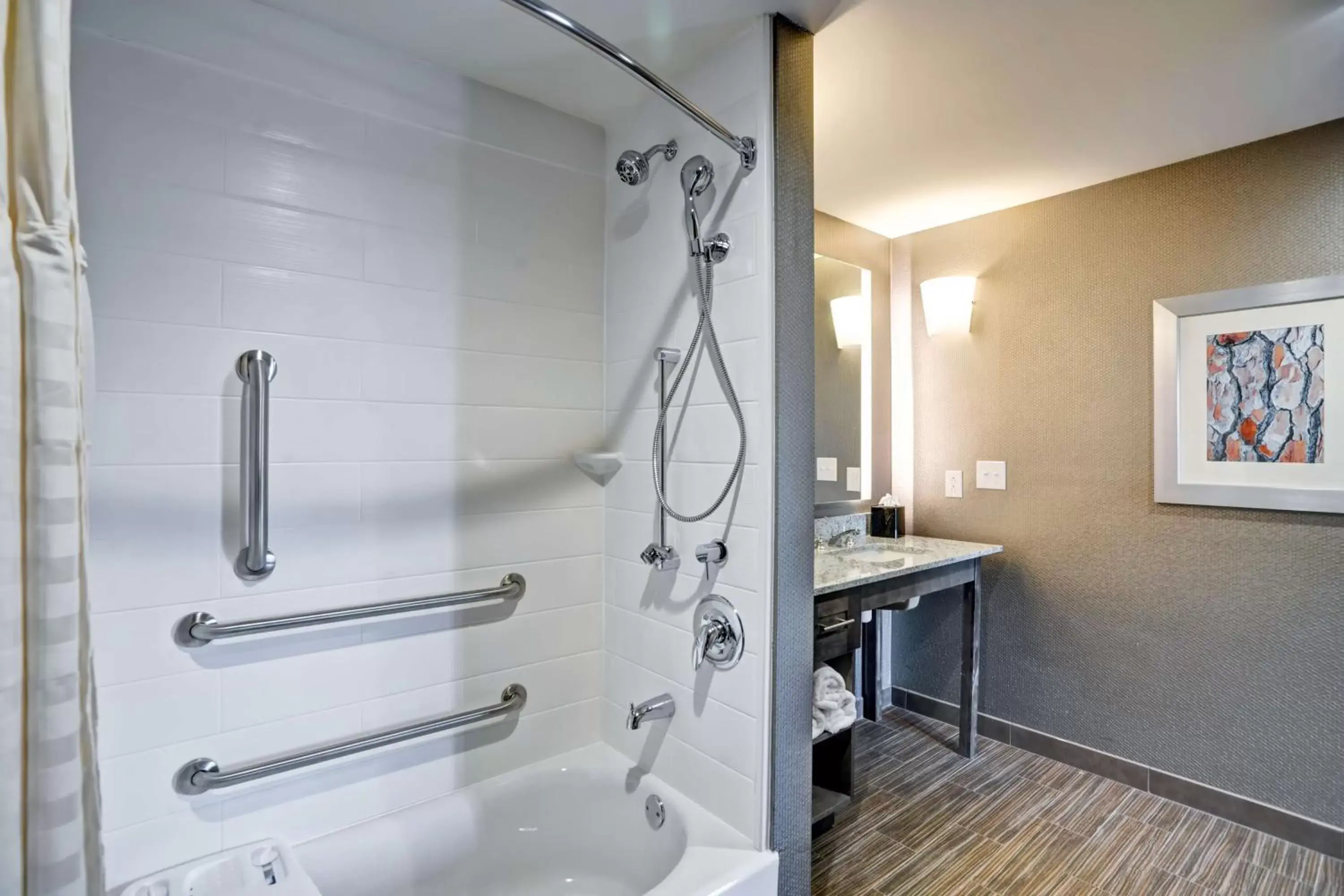 Bathroom in Homewood Suites by Hilton Nashville Franklin