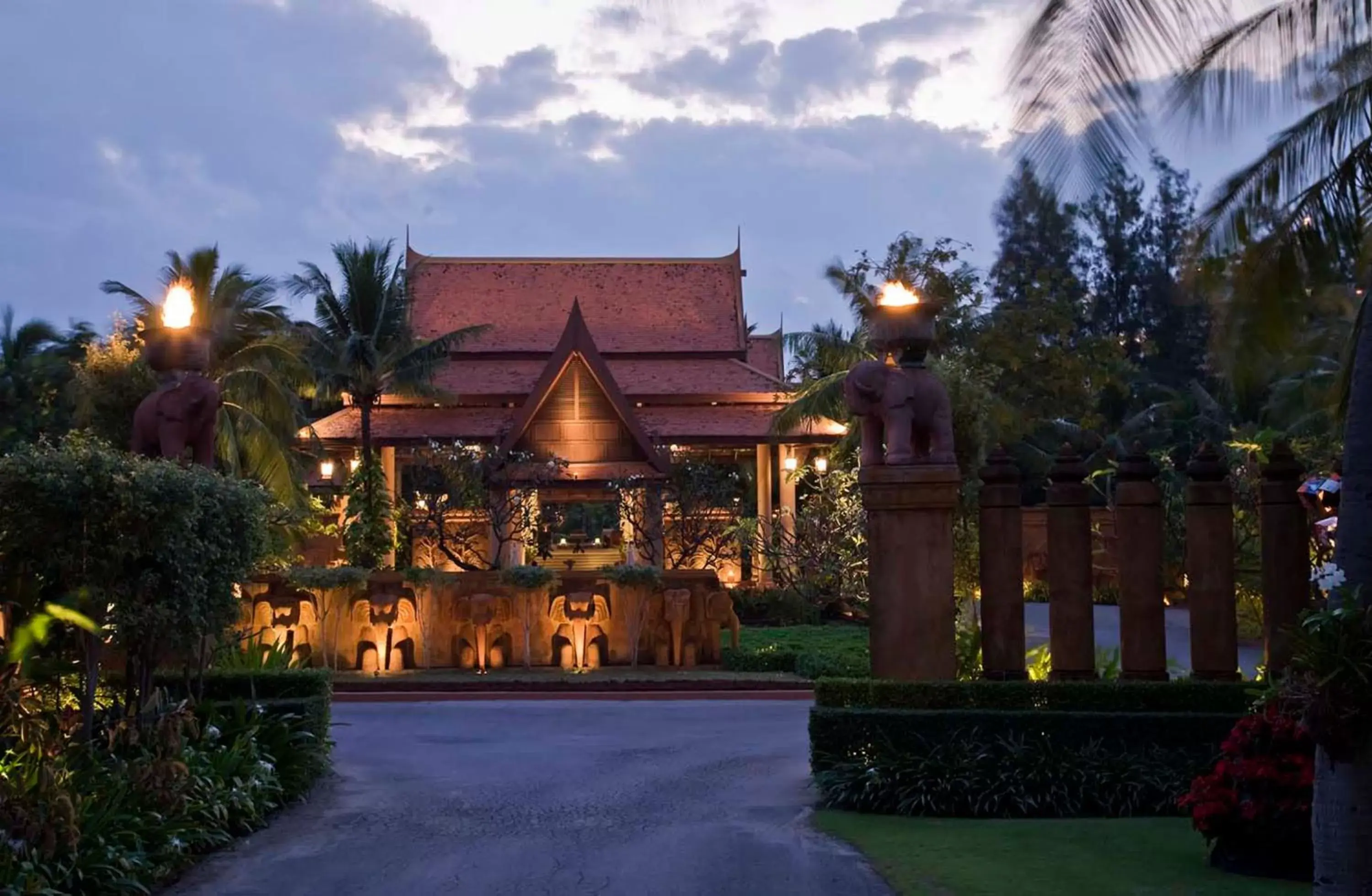 Facade/entrance, Property Building in Anantara Hua Hin Resort - SHA Certified