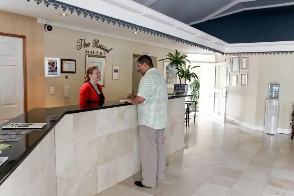 Lobby or reception in The Russel Hotel Lobby or reception in The Russel Hotel
