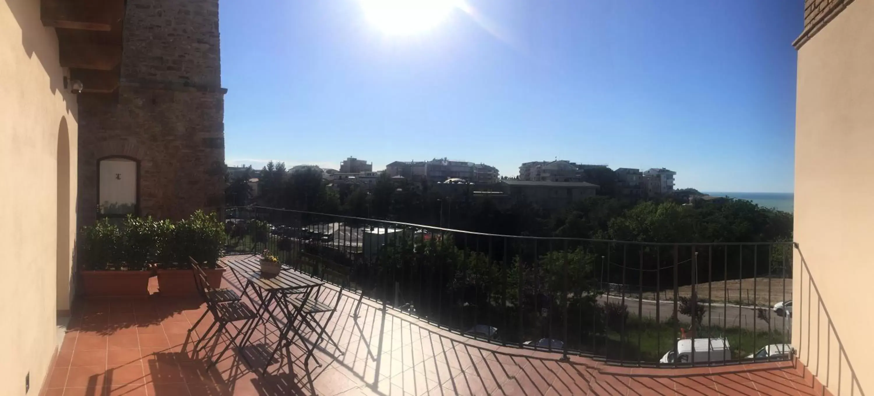 Balcony/Terrace in Torre della Loggia - Dimora Storica - Ortona